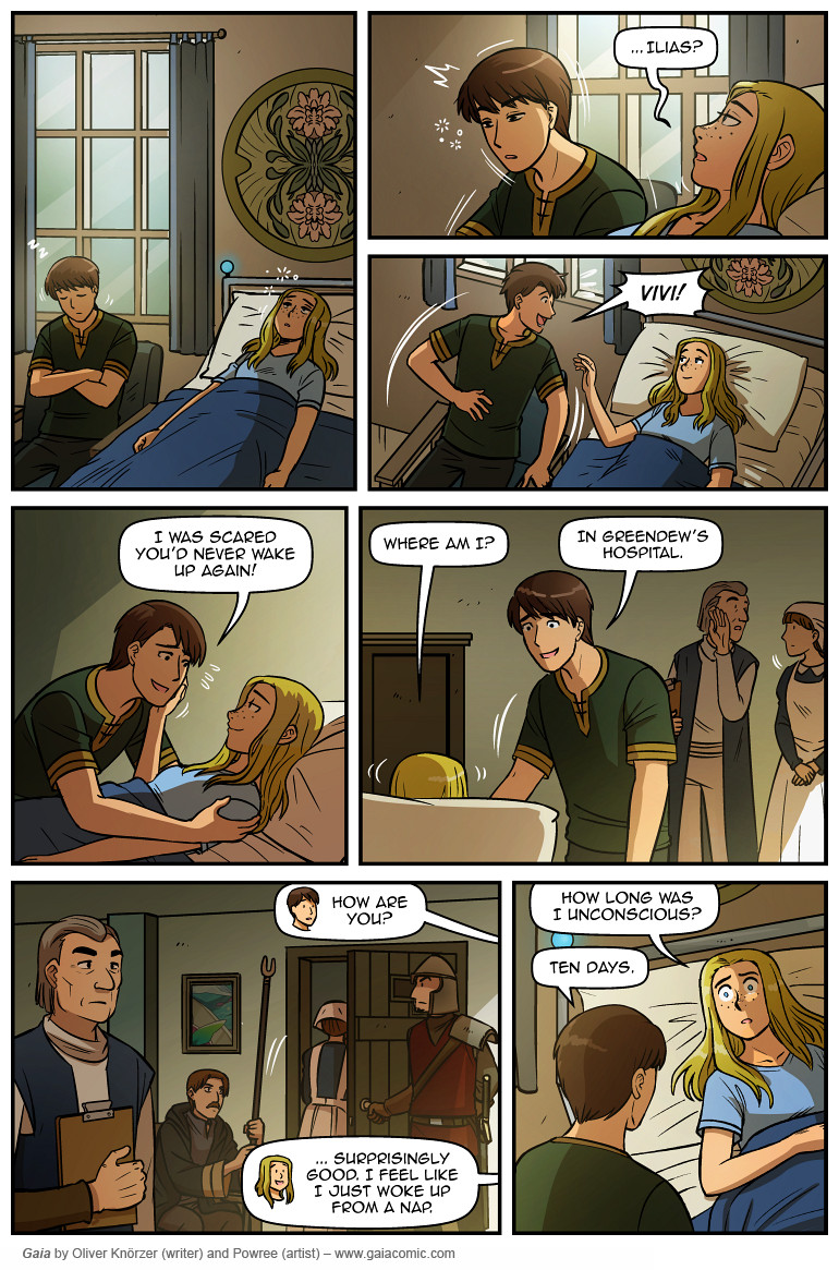 Gaia – The Last Queen Of Gaia 006 (2025-04-06). Oliver Knörzer (writer) & Puri Andini (artist), CC BY-NC-ND 3.0. https://www.sandraandwoo.com/gaia/2025/04/06/the-last-queen-of-gaia-006/
