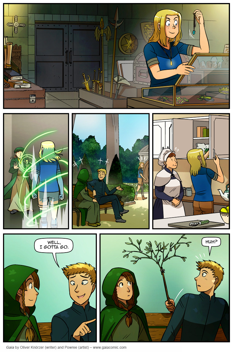 Gaia – The Last Queen Of Gaia 060 (2025-05-30). Oliver Knörzer (writer) & Puri Andini (artist), CC BY-NC-ND 3.0. https://www.sandraandwoo.com/gaia/2025/05/30/the-last-queen-of-gaia-060/