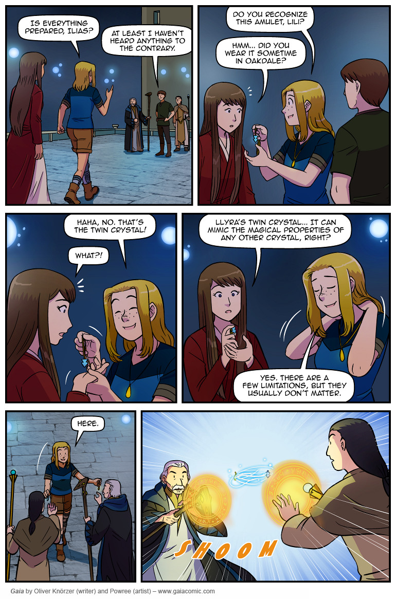 Gaia – The Last Queen Of Gaia 066 (2025-06-05). Oliver Knörzer (writer) & Puri Andini (artist), CC BY-NC-ND 3.0. https://www.sandraandwoo.com/gaia/2025/06/05/the-last-queen-of-gaia-066/