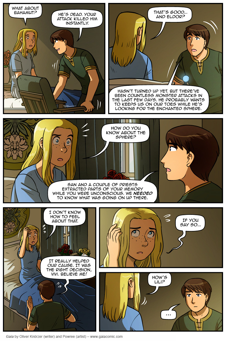 Gaia – The Last Queen Of Gaia 007 (2025-04-07). Oliver Knörzer (writer) & Puri Andini (artist), CC BY-NC-ND 3.0. https://www.sandraandwoo.com/gaia/2025/04/07/the-last-queen-of-gaia-007/