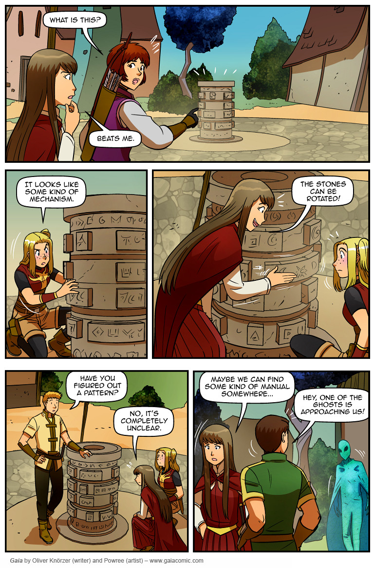Gaia – The Door 024 (2025-07-06). Oliver Knörzer (writer) & Puri Andini (artist), CC BY-NC-ND 3.0. https://www.sandraandwoo.com/gaia/2025/07/06/the-door-024/