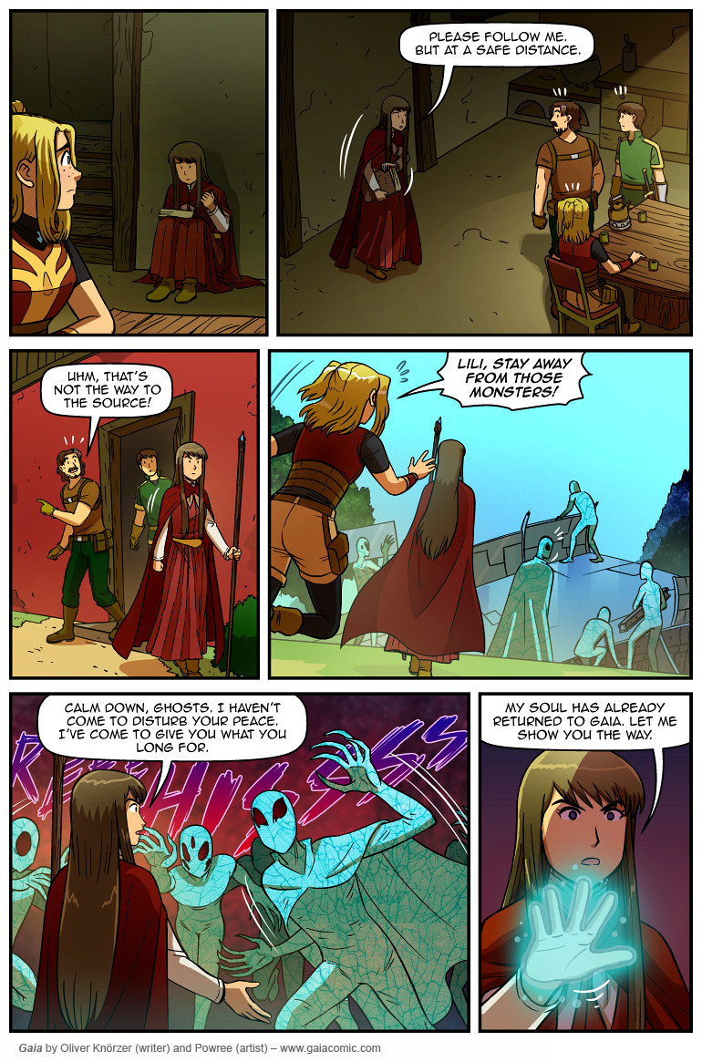 Gaia – The Door 033 (2025-07-15). Oliver Knörzer (writer) & Puri Andini (artist), CC BY-NC-ND 3.0. https://www.sandraandwoo.com/gaia/2025/07/15/the-door-033/