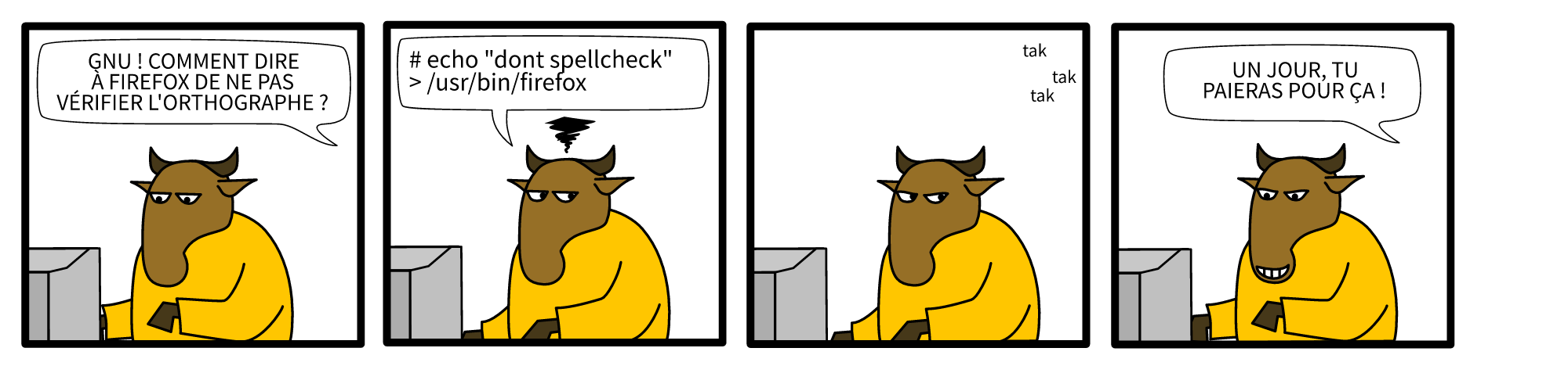 Geekscottes, page 1. Geekscottes by nojhan, CC BY-SA. https://www.nojhan.net/geekscottes/