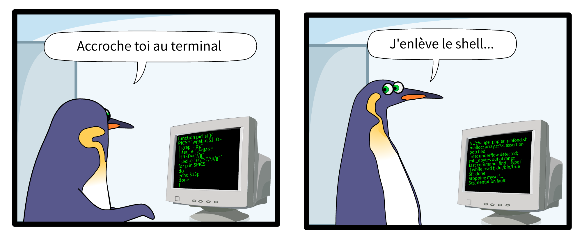 Geekscottes, page 34. Geekscottes by nojhan, CC BY-SA. https://www.nojhan.net/geekscottes/