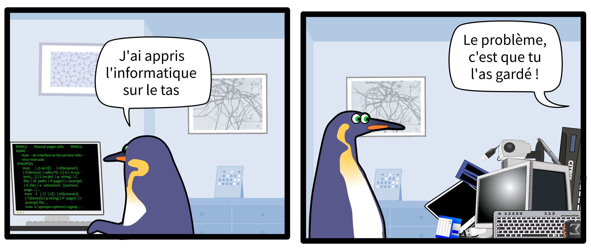 Geekscottes, page 41. Geekscottes by nojhan, CC BY-SA. https://www.nojhan.net/geekscottes/