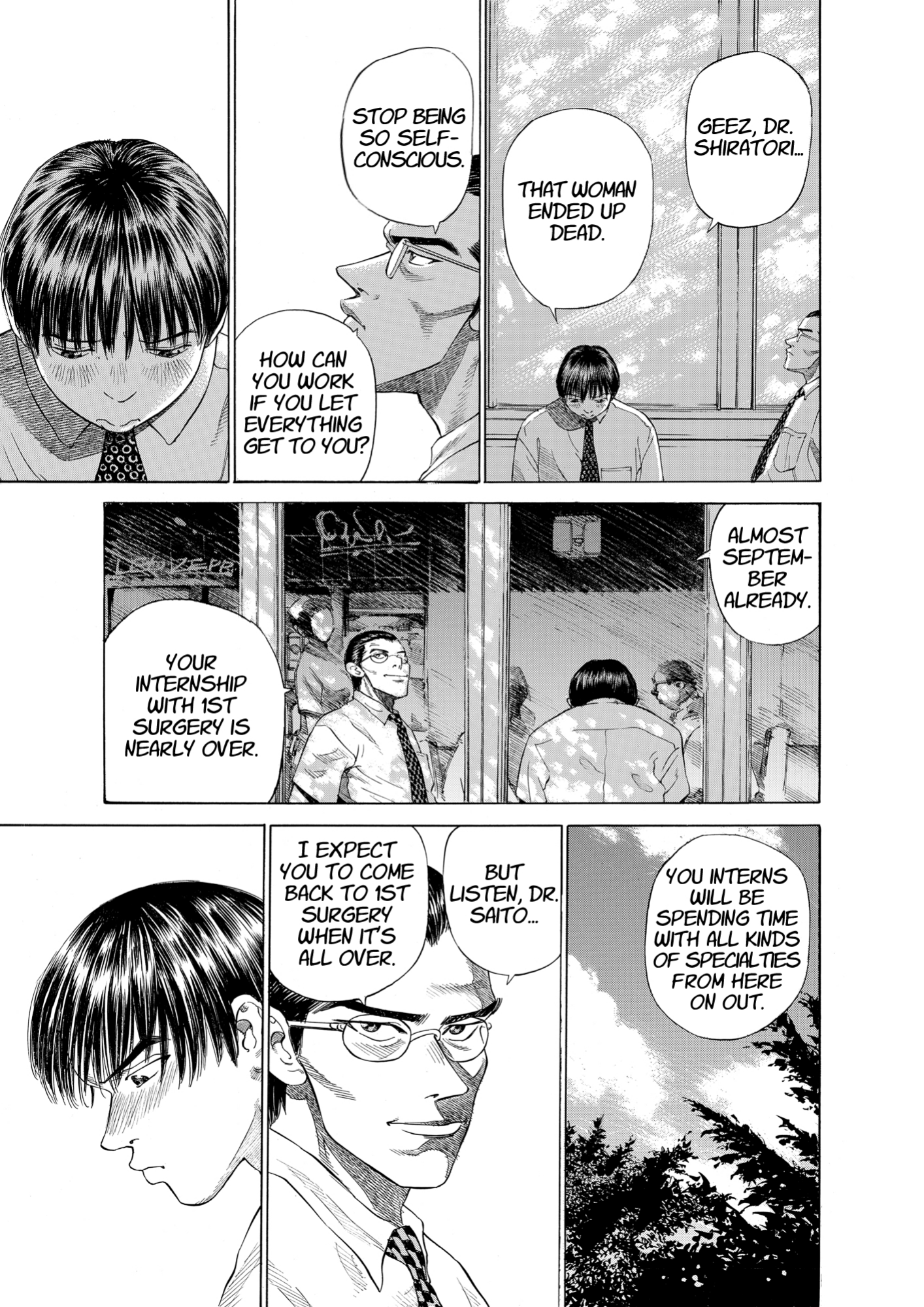 Give My Regards to Black Jack, page 159. Give My Regards to Black Jack. SHUHO SATO. https://densho810.com/free/