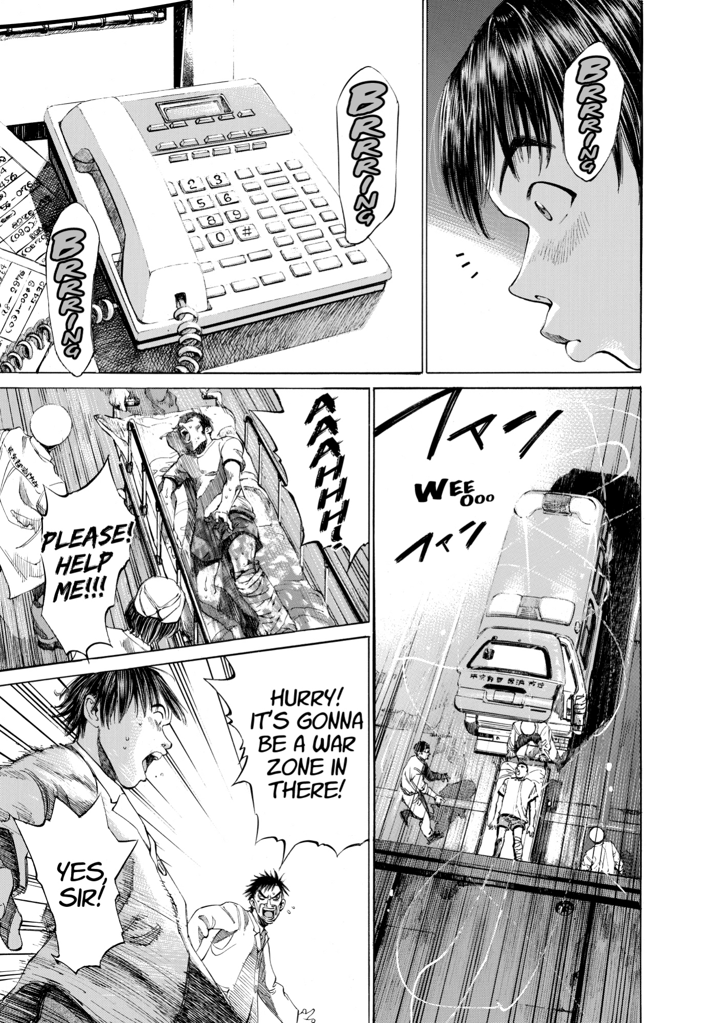 Give My Regards to Black Jack, page 17. Give My Regards to Black Jack. SHUHO SATO. https://densho810.com/free/