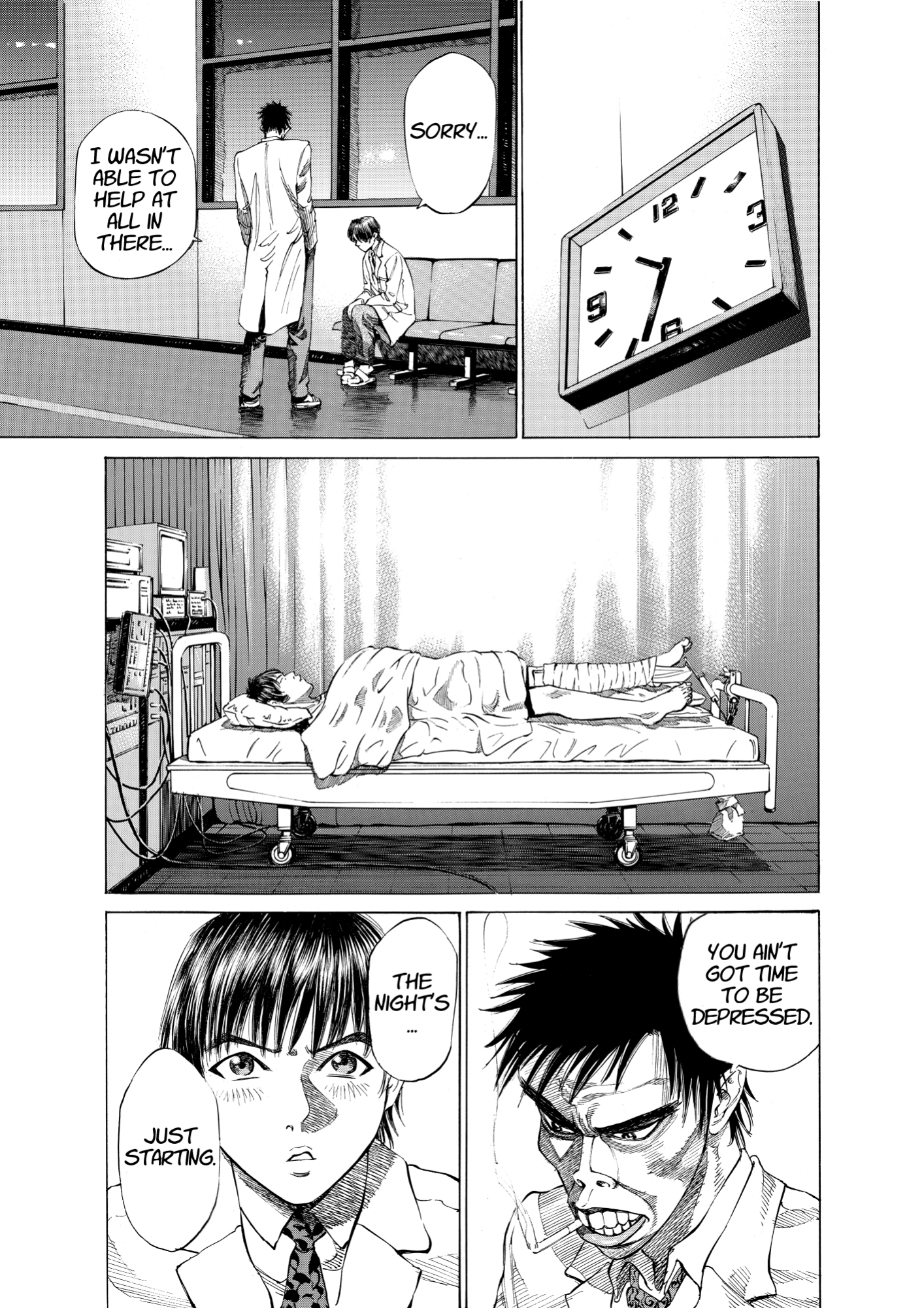 Give My Regards to Black Jack, page 19. Give My Regards to Black Jack. SHUHO SATO. https://densho810.com/free/