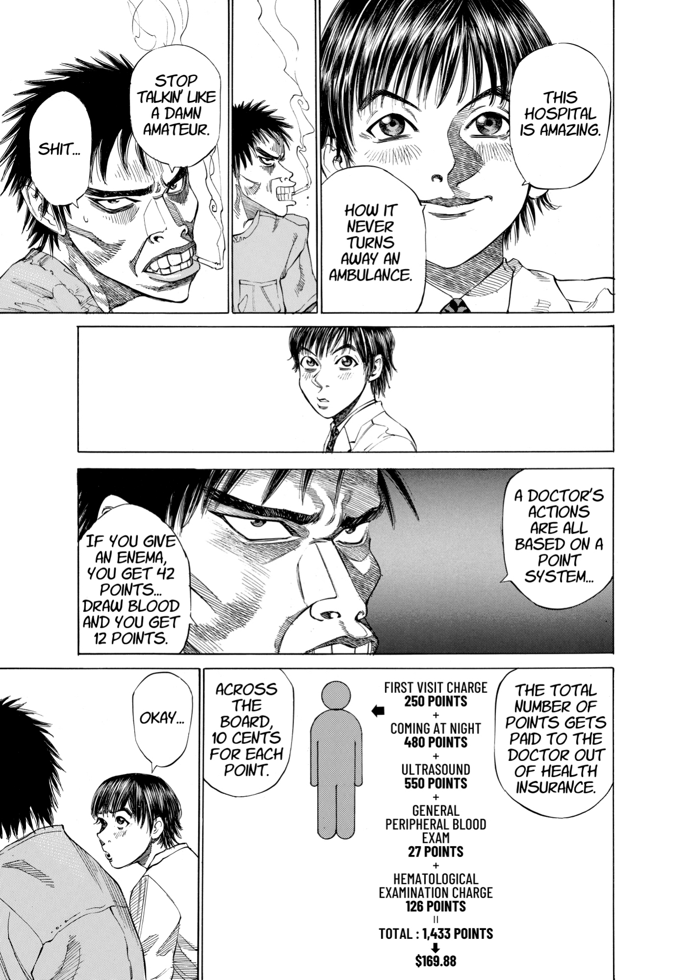 Give My Regards to Black Jack, page 23. Give My Regards to Black Jack. SHUHO SATO. https://densho810.com/free/
