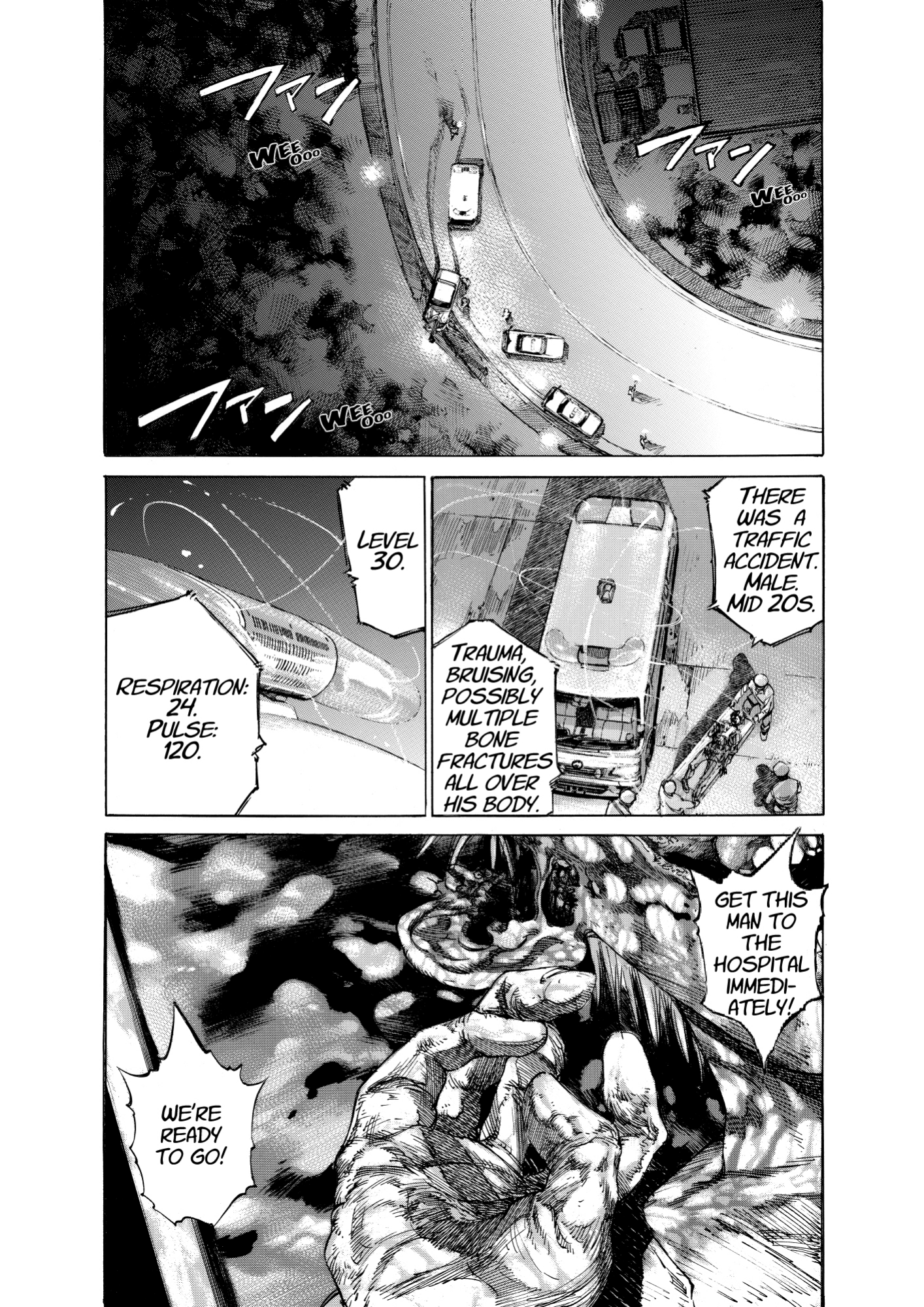 Give My Regards to Black Jack, page 38. Give My Regards to Black Jack. SHUHO SATO. https://densho810.com/free/