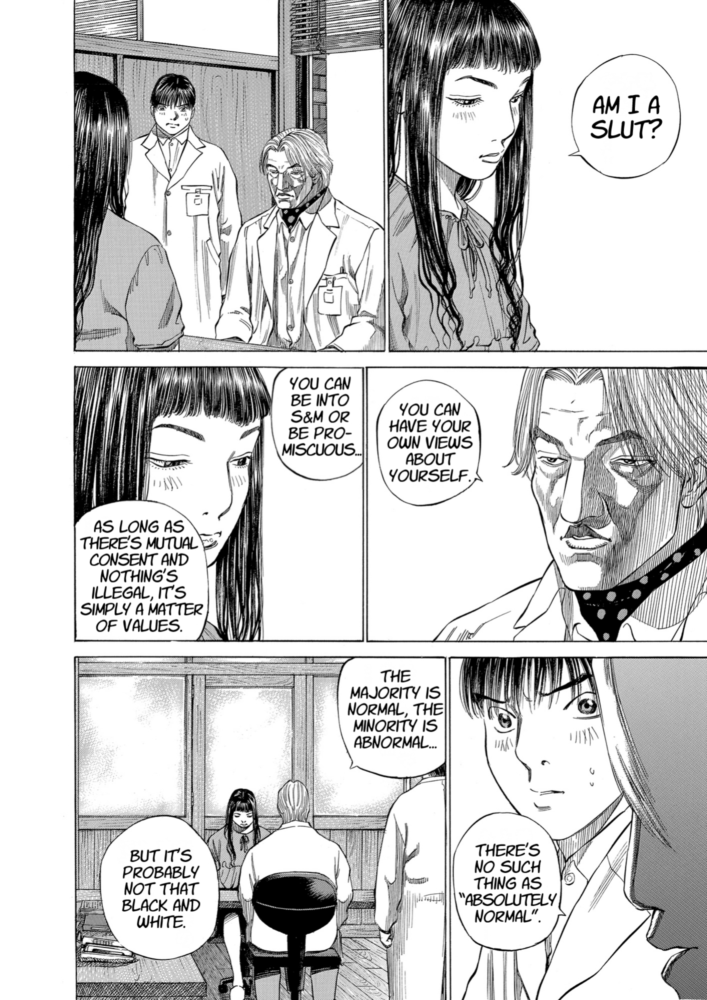 Give My Regards to Black Jack, page 124. Give My Regards to Black Jack. SHUHO SATO. https://densho810.com/free/