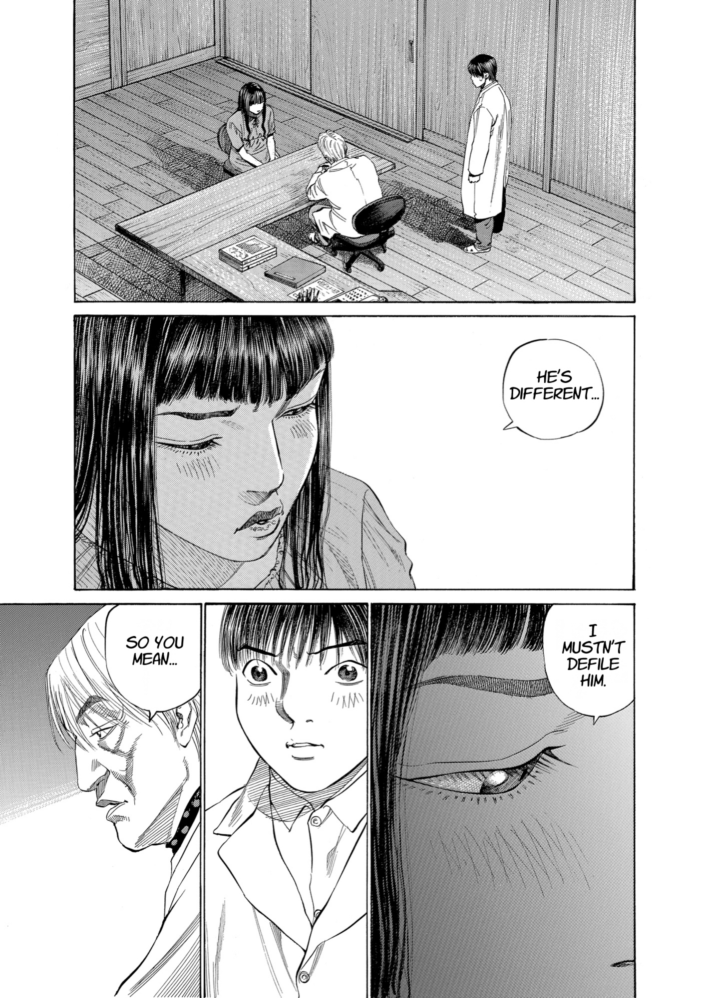Give My Regards to Black Jack, page 127. Give My Regards to Black Jack. SHUHO SATO. https://densho810.com/free/