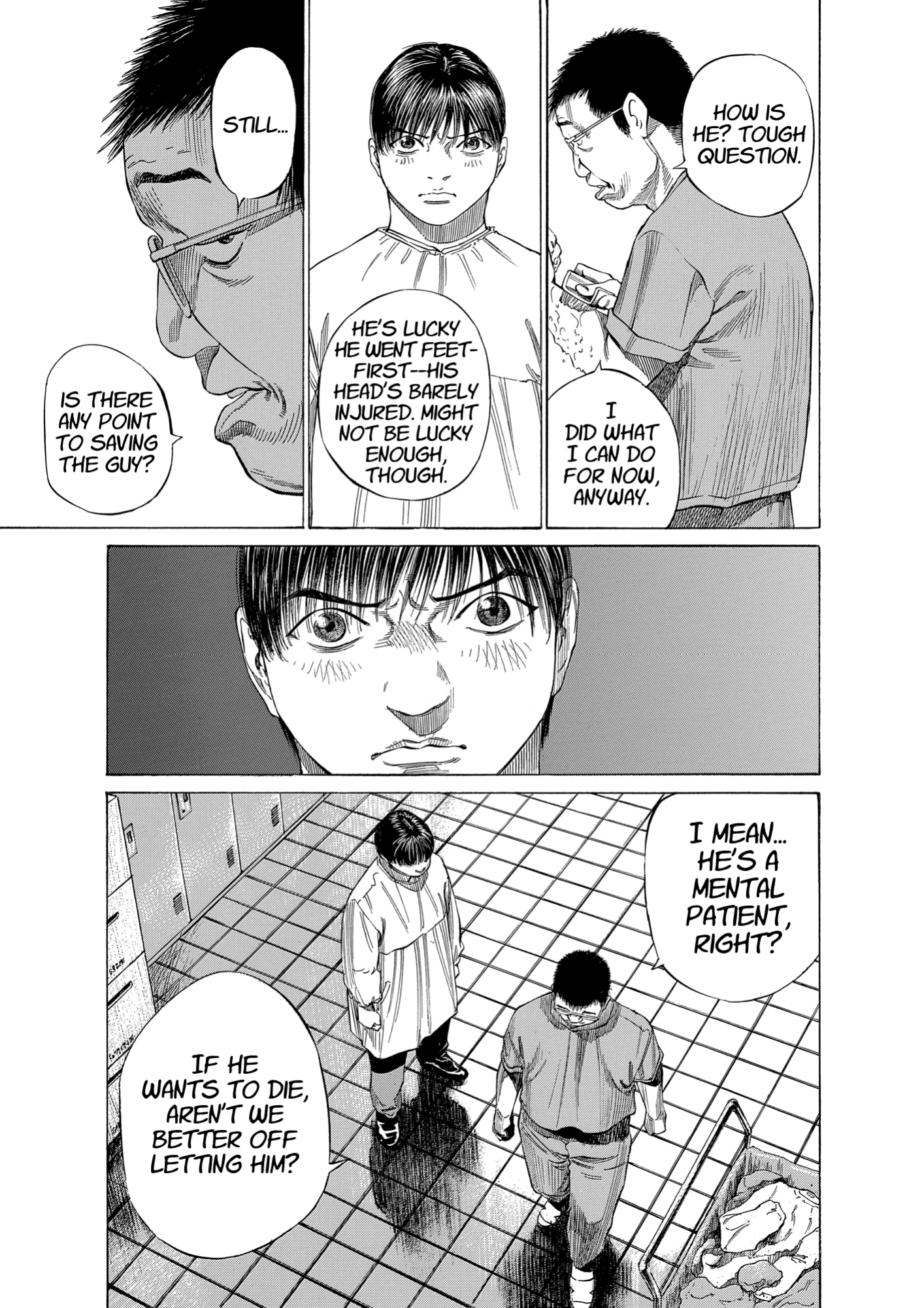 Give My Regards to Black Jack, page 127. Give My Regards to Black Jack. SHUHO SATO. https://densho810.com/free/