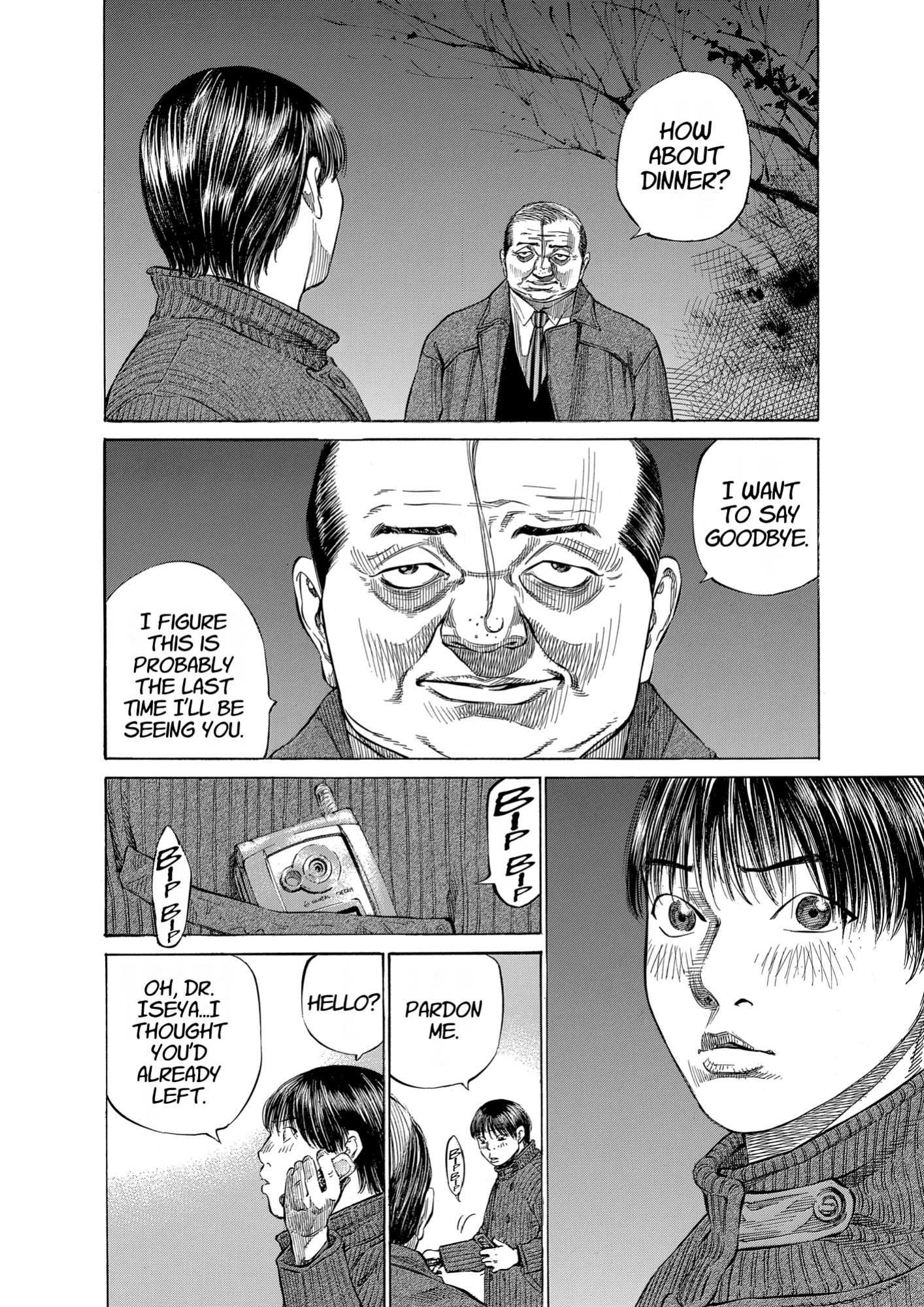 Give My Regards to Black Jack, page 124. Give My Regards to Black Jack. SHUHO SATO. https://densho810.com/free/