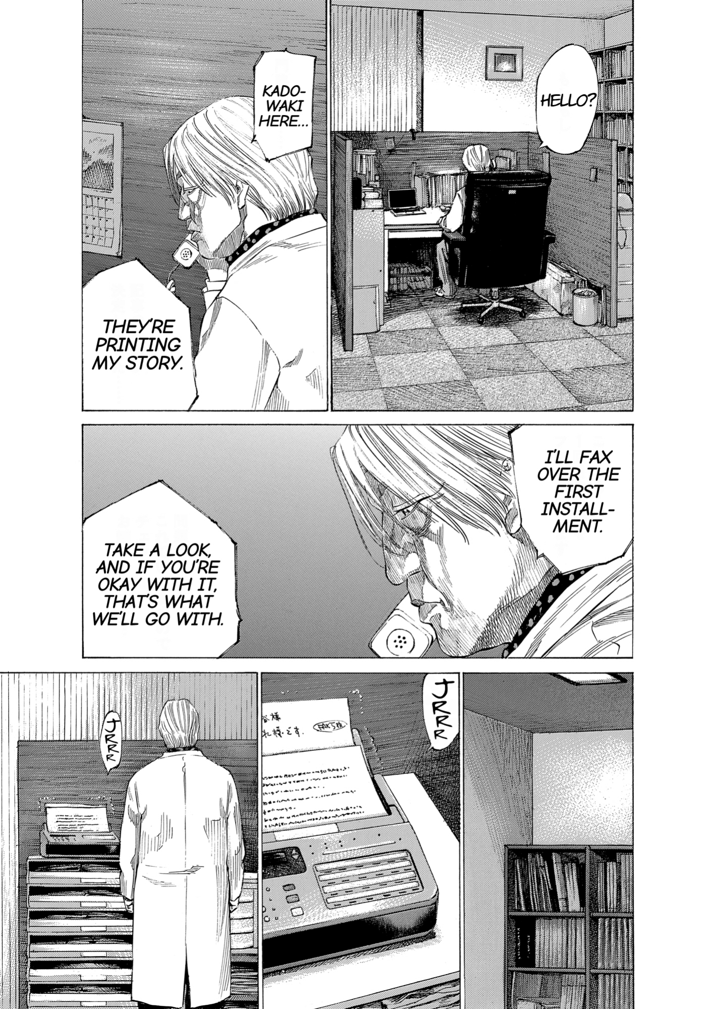 Give My Regards to Black Jack, page 59. Give My Regards to Black Jack. SHUHO SATO. https://densho810.com/free/