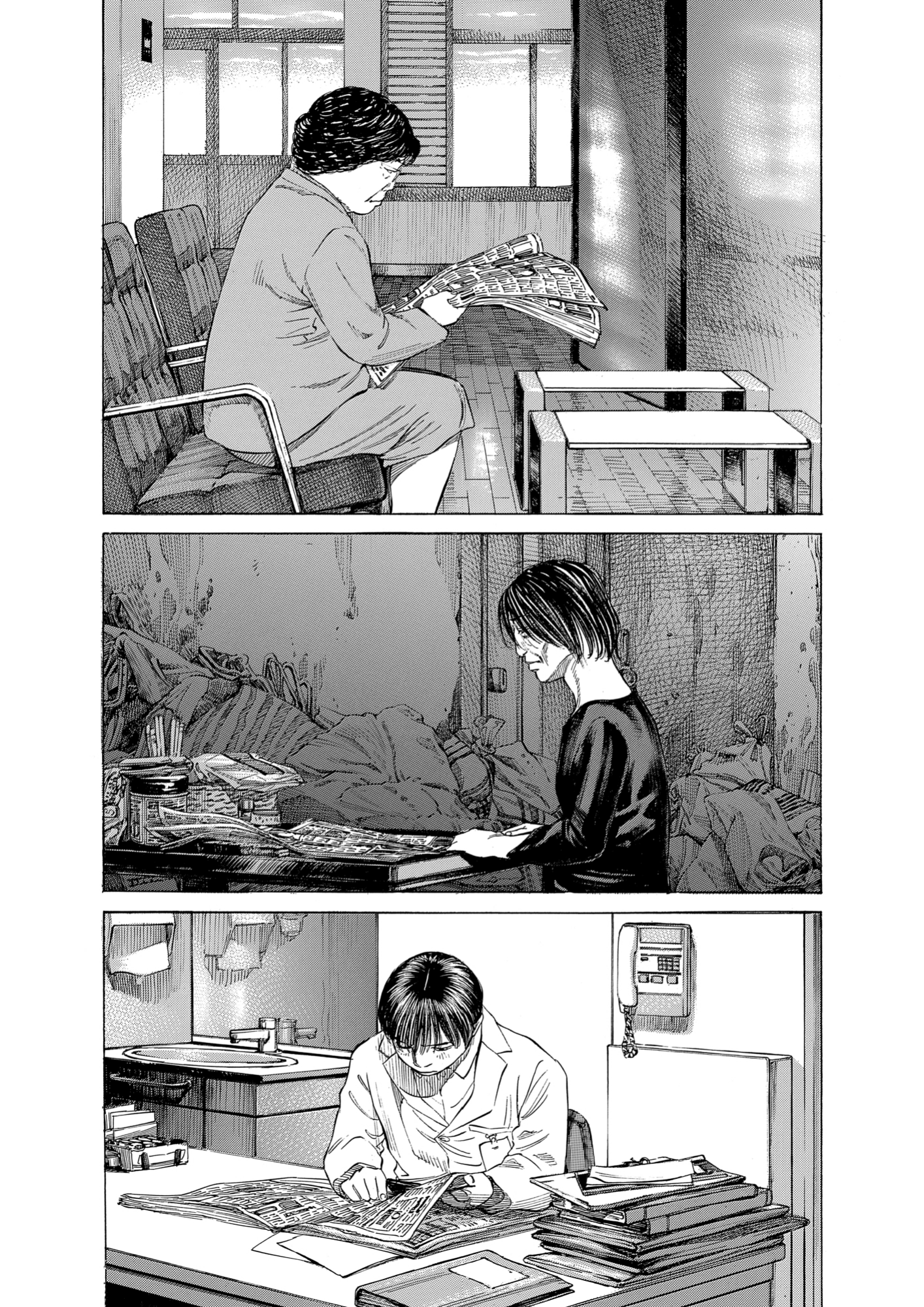 Give My Regards to Black Jack, page 66. Give My Regards to Black Jack. SHUHO SATO. https://densho810.com/free/