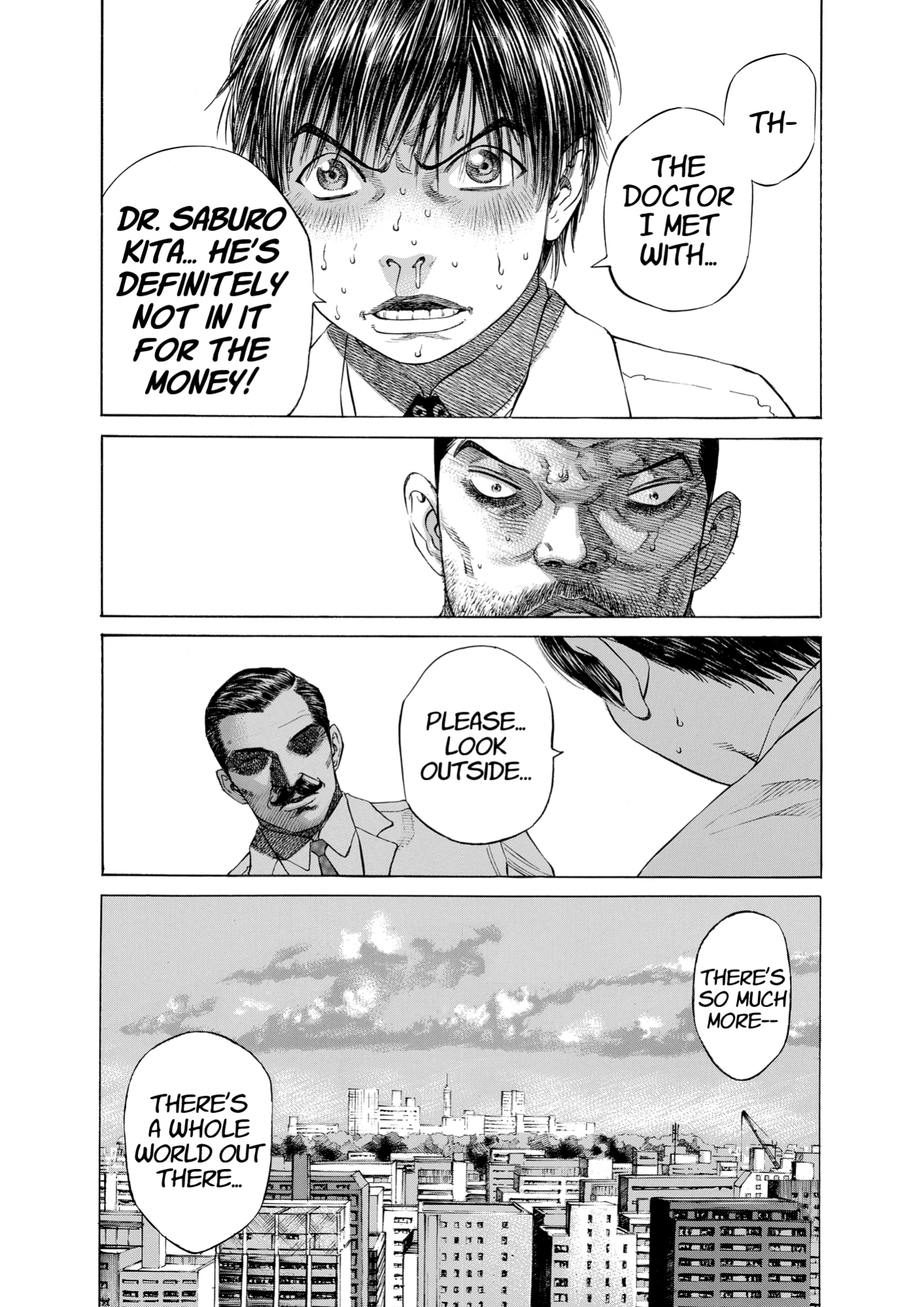 Give My Regards to Black Jack, page 106. Give My Regards to Black Jack. SHUHO SATO. https://densho810.com/free/