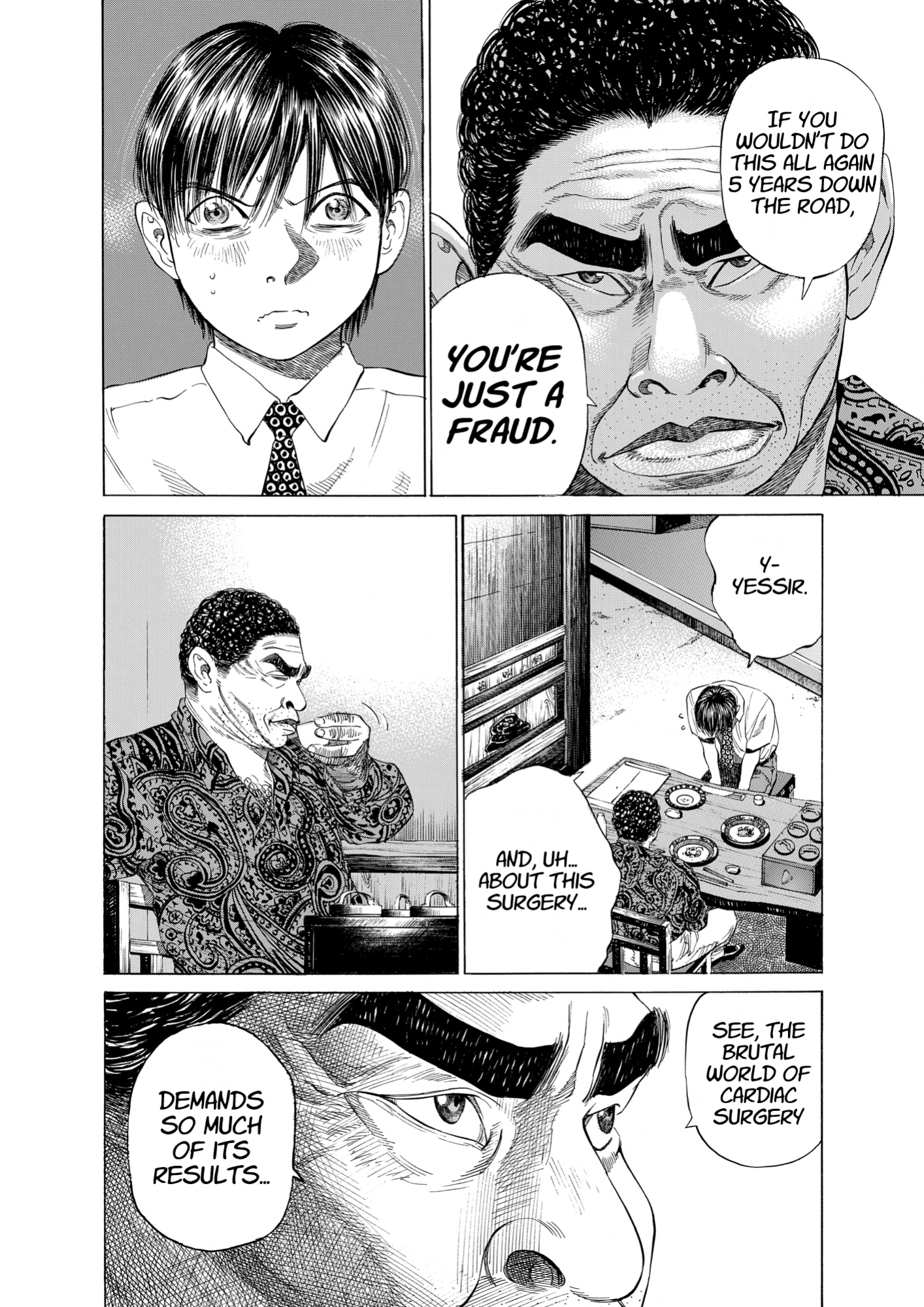 Give My Regards to Black Jack, page 38. Give My Regards to Black Jack. SHUHO SATO. https://densho810.com/free/