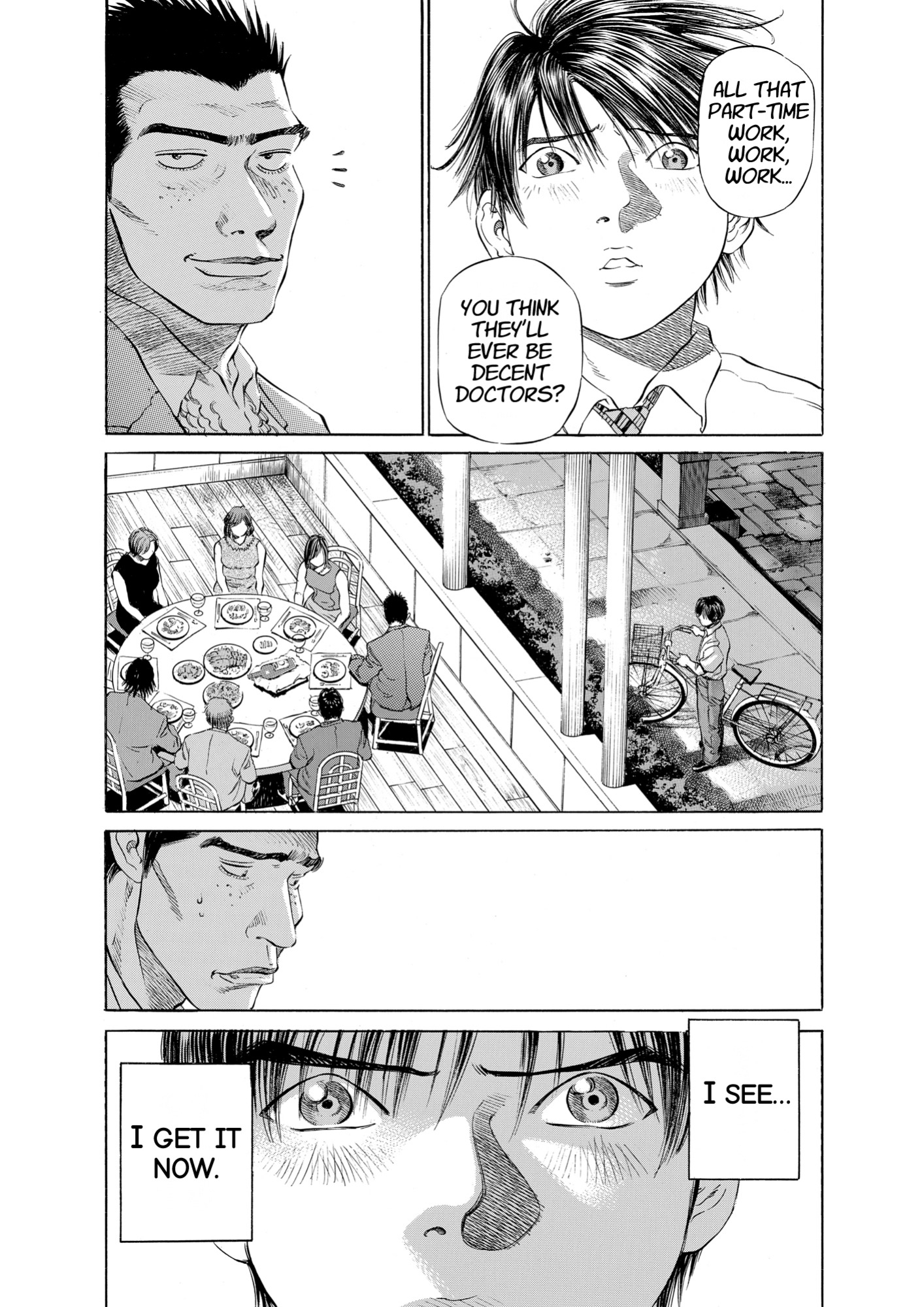 Give My Regards to Black Jack, page 37. Give My Regards to Black Jack. SHUHO SATO. https://densho810.com/free/