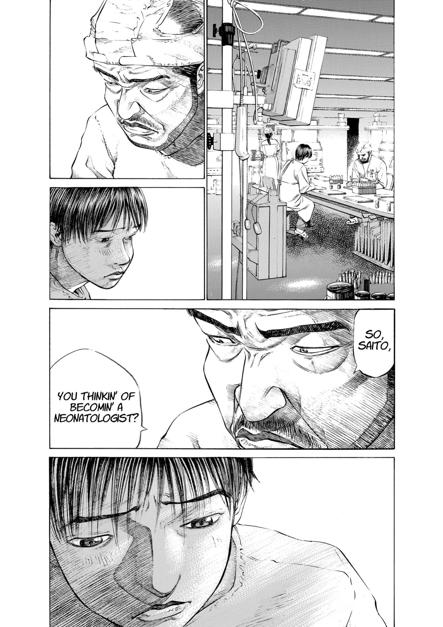 Give My Regards to Black Jack, page 159. Give My Regards to Black Jack. SHUHO SATO. https://densho810.com/free/