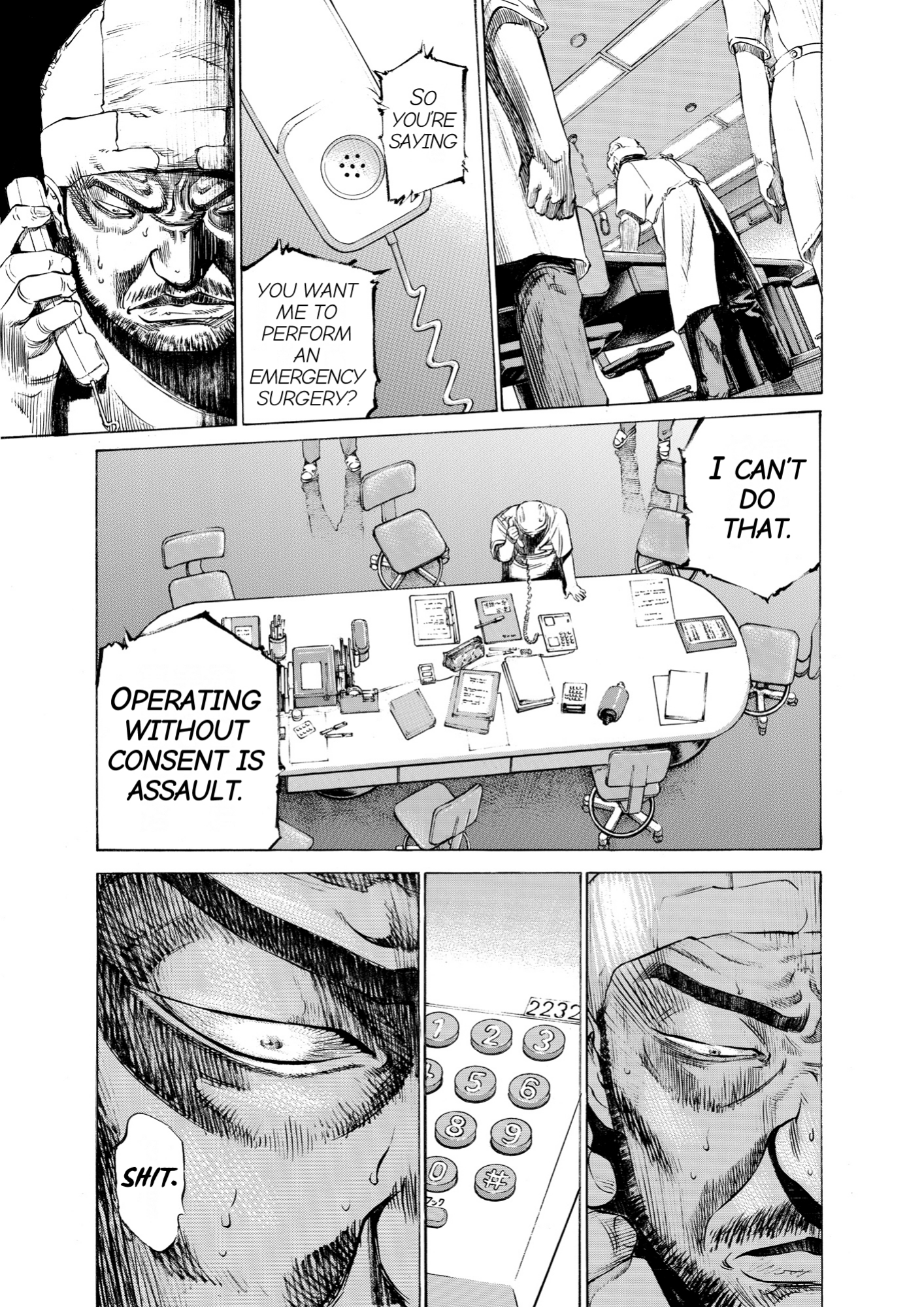 Give My Regards to Black Jack, page 215. Give My Regards to Black Jack. SHUHO SATO. https://densho810.com/free/