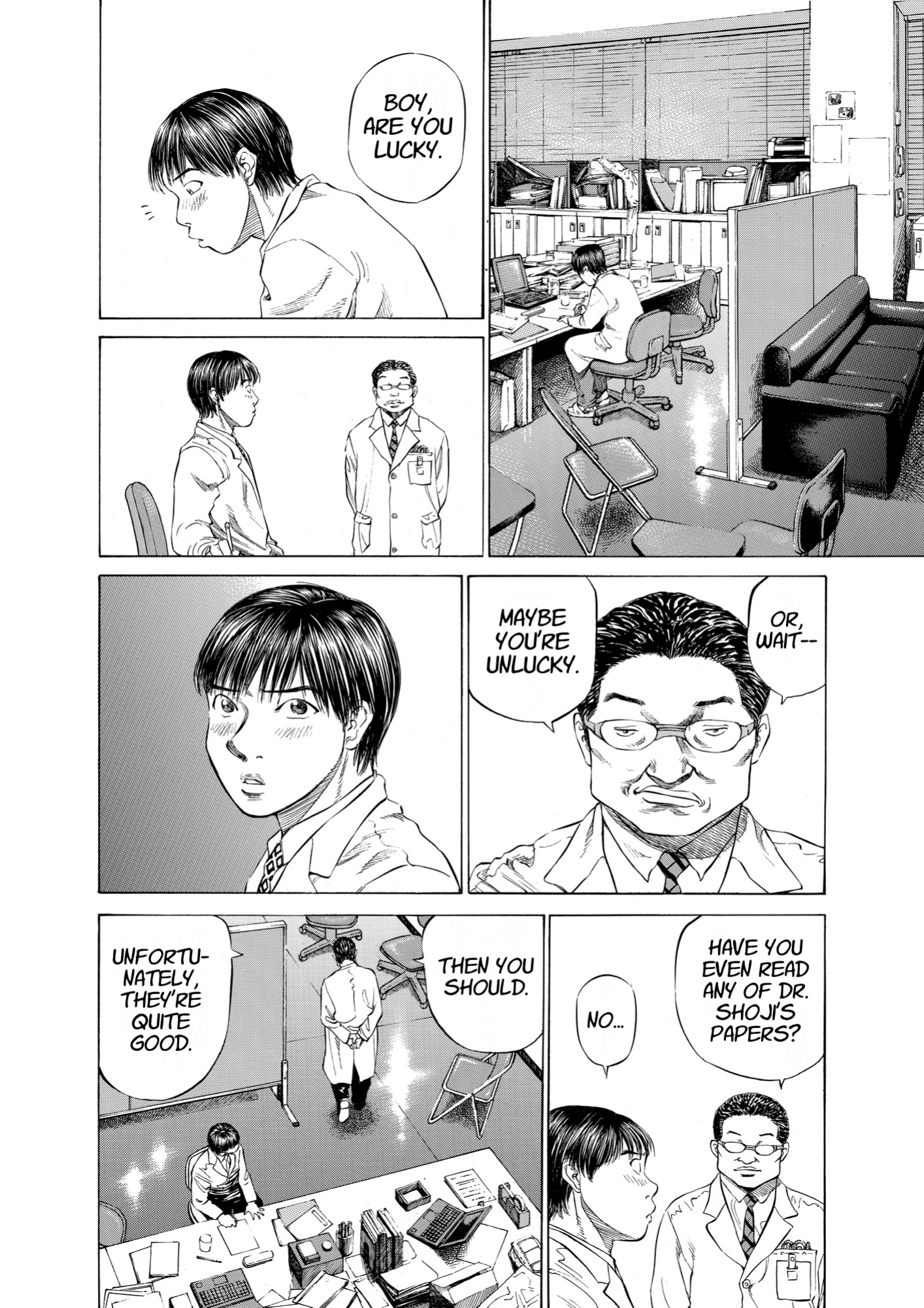 Give My Regards to Black Jack, page 142. Give My Regards to Black Jack. SHUHO SATO. https://densho810.com/free/