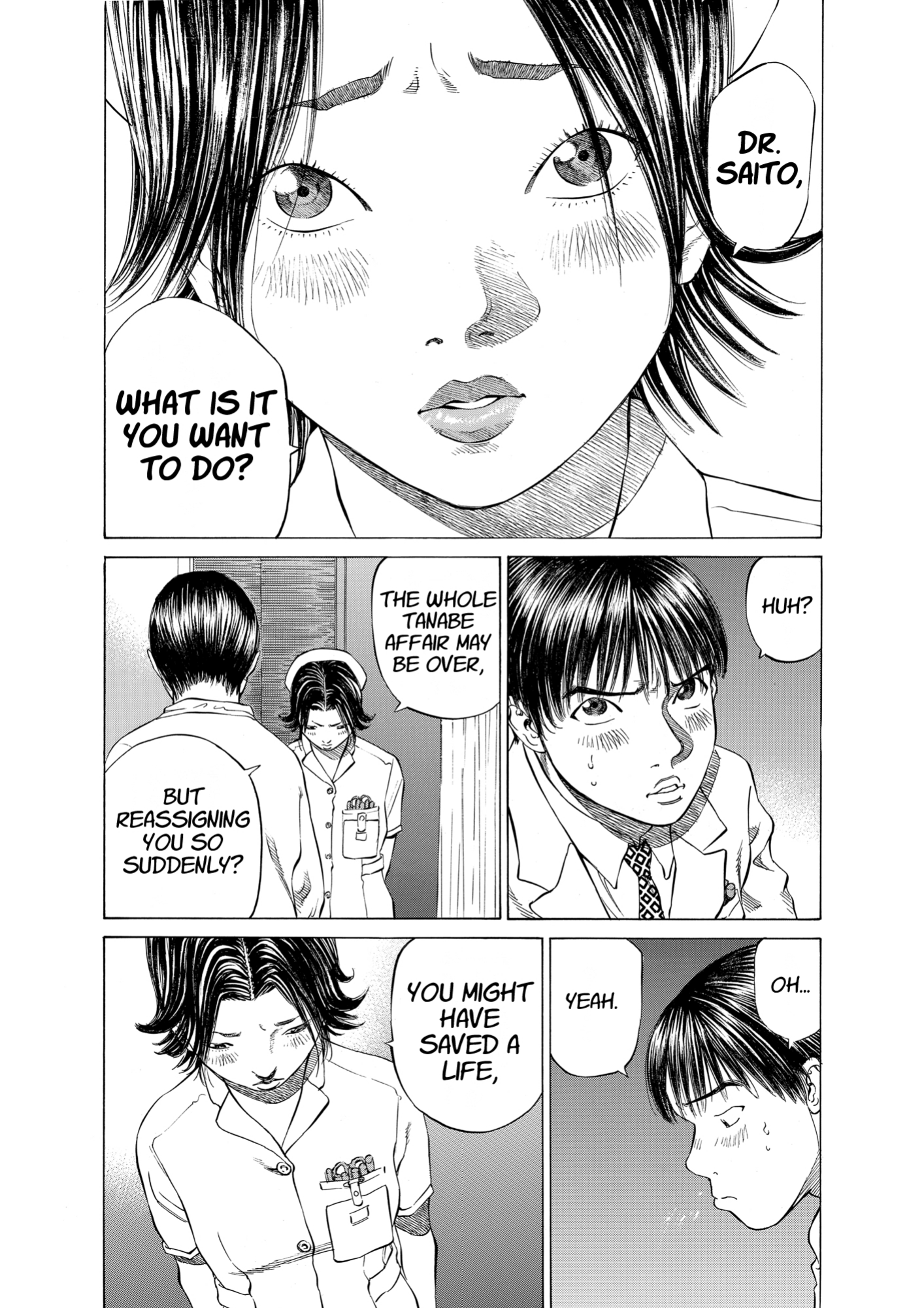 Give My Regards to Black Jack, page 34. Give My Regards to Black Jack. SHUHO SATO. https://densho810.com/free/
