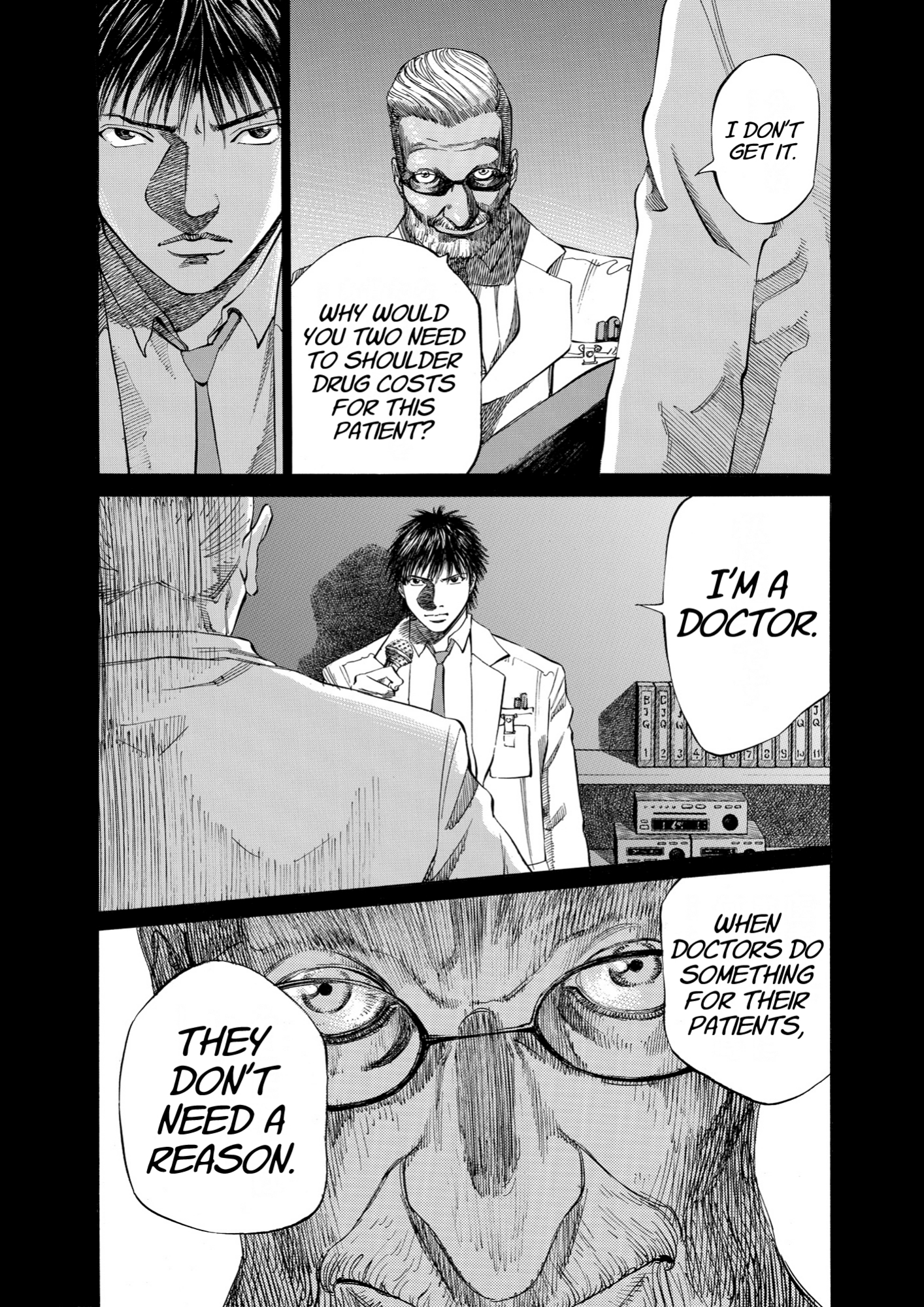 Give My Regards to Black Jack, page 121. Give My Regards to Black Jack. SHUHO SATO. https://densho810.com/free/