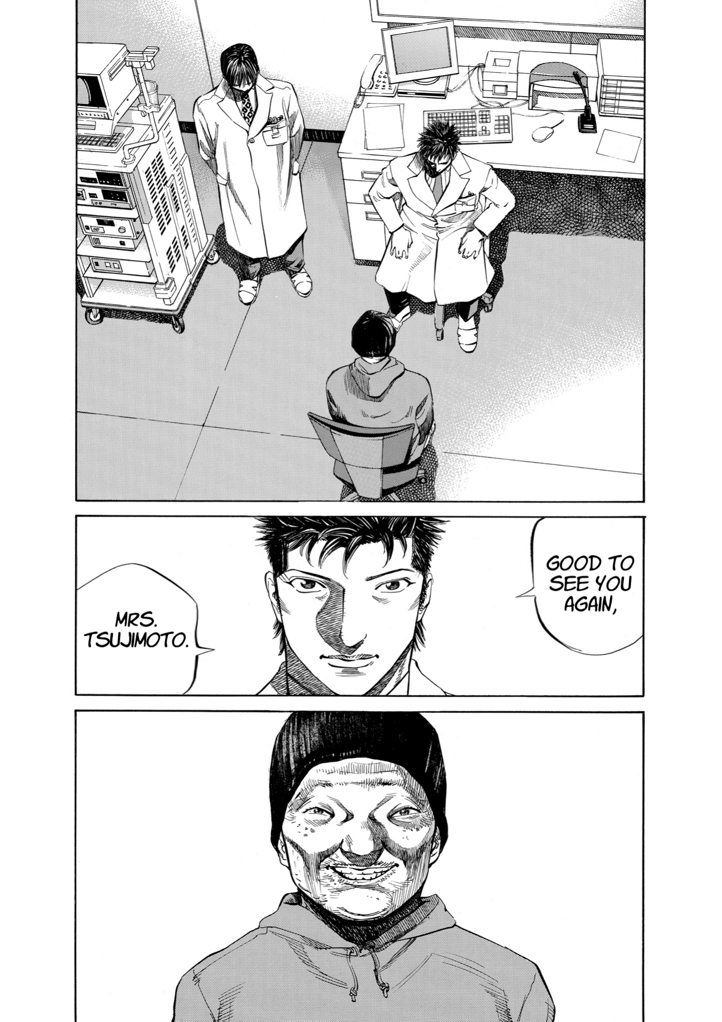 Give My Regards to Black Jack, page 54. Give My Regards to Black Jack. SHUHO SATO. https://densho810.com/free/