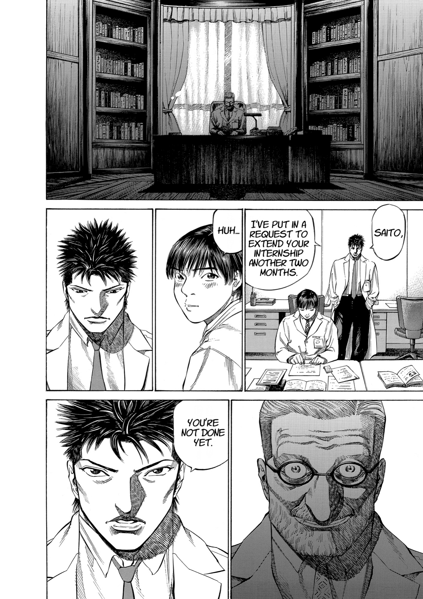 Give My Regards to Black Jack, page 128. Give My Regards to Black Jack. SHUHO SATO. https://densho810.com/free/