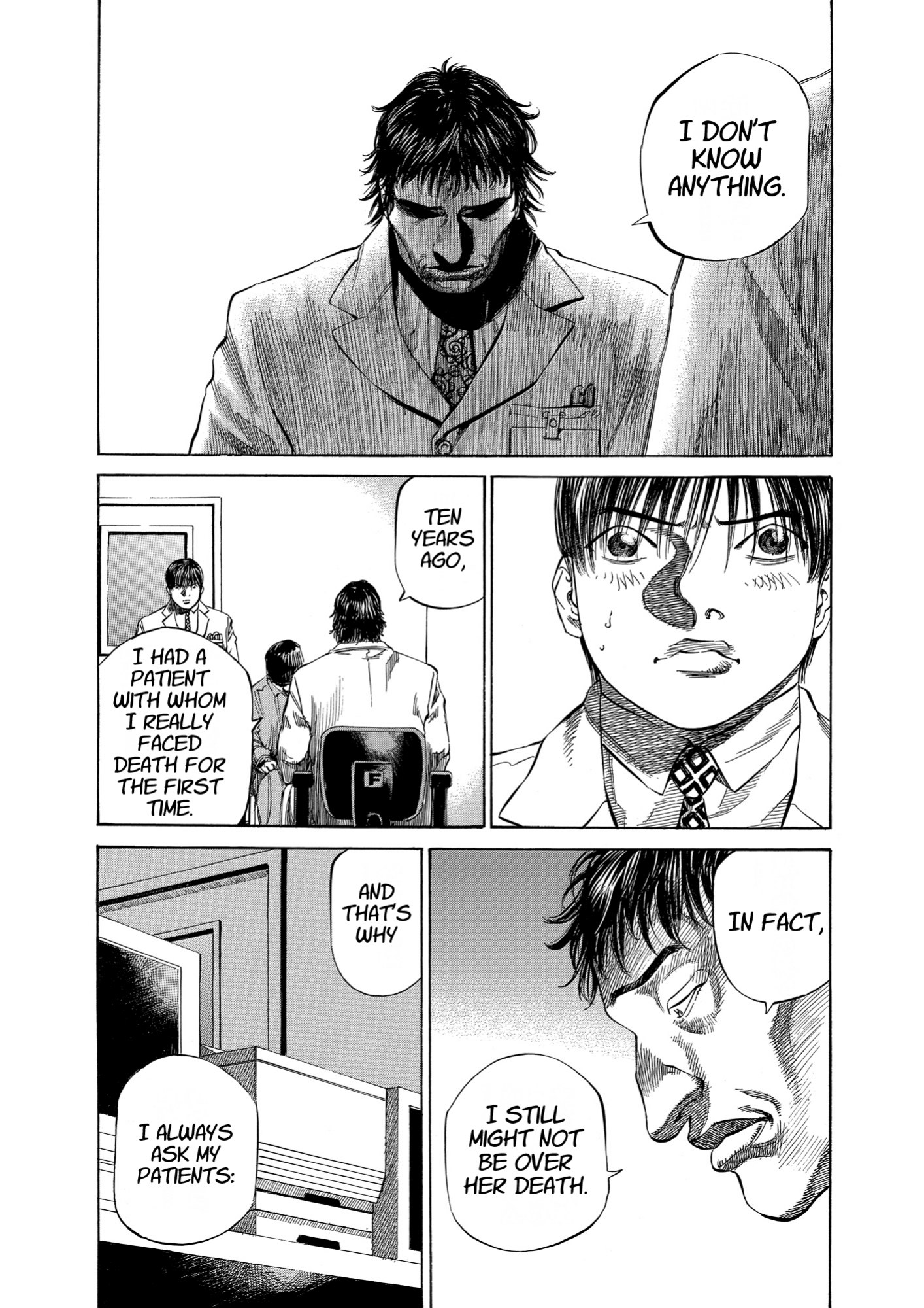 Give My Regards to Black Jack, page 21. Give My Regards to Black Jack. SHUHO SATO. https://densho810.com/free/