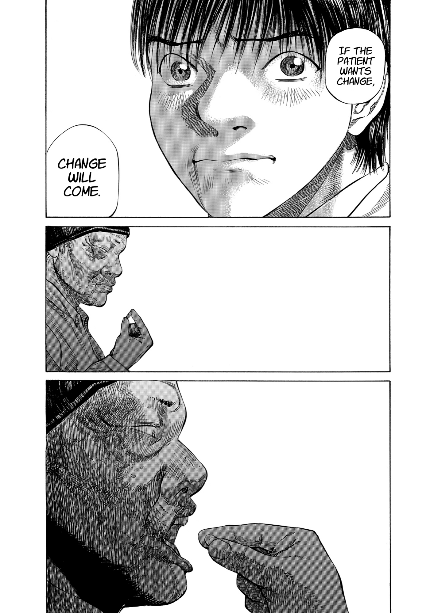 Give My Regards to Black Jack, page 53. Give My Regards to Black Jack. SHUHO SATO. https://densho810.com/free/