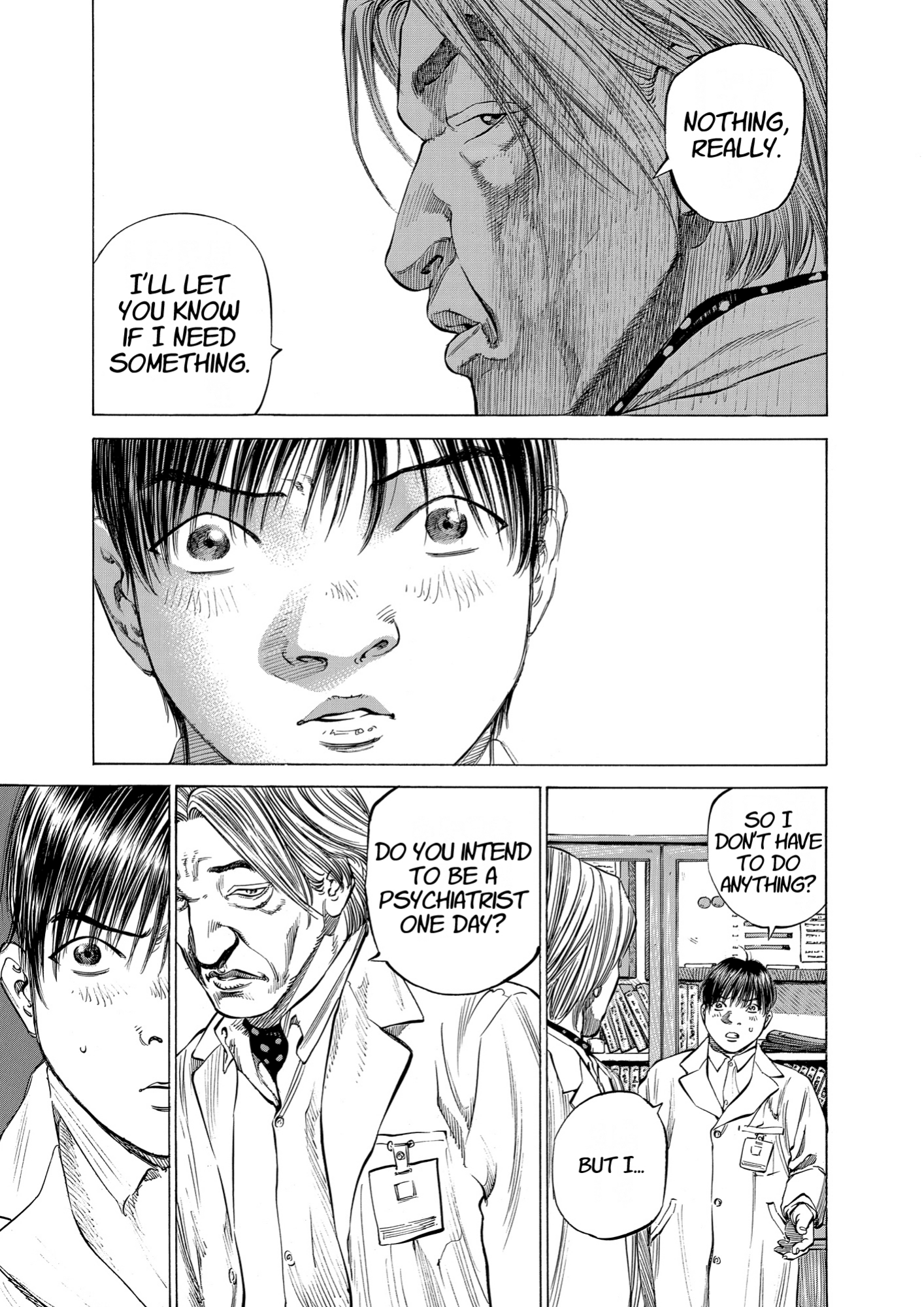 Give My Regards to Black Jack, page 29. Give My Regards to Black Jack. SHUHO SATO. https://densho810.com/free/
