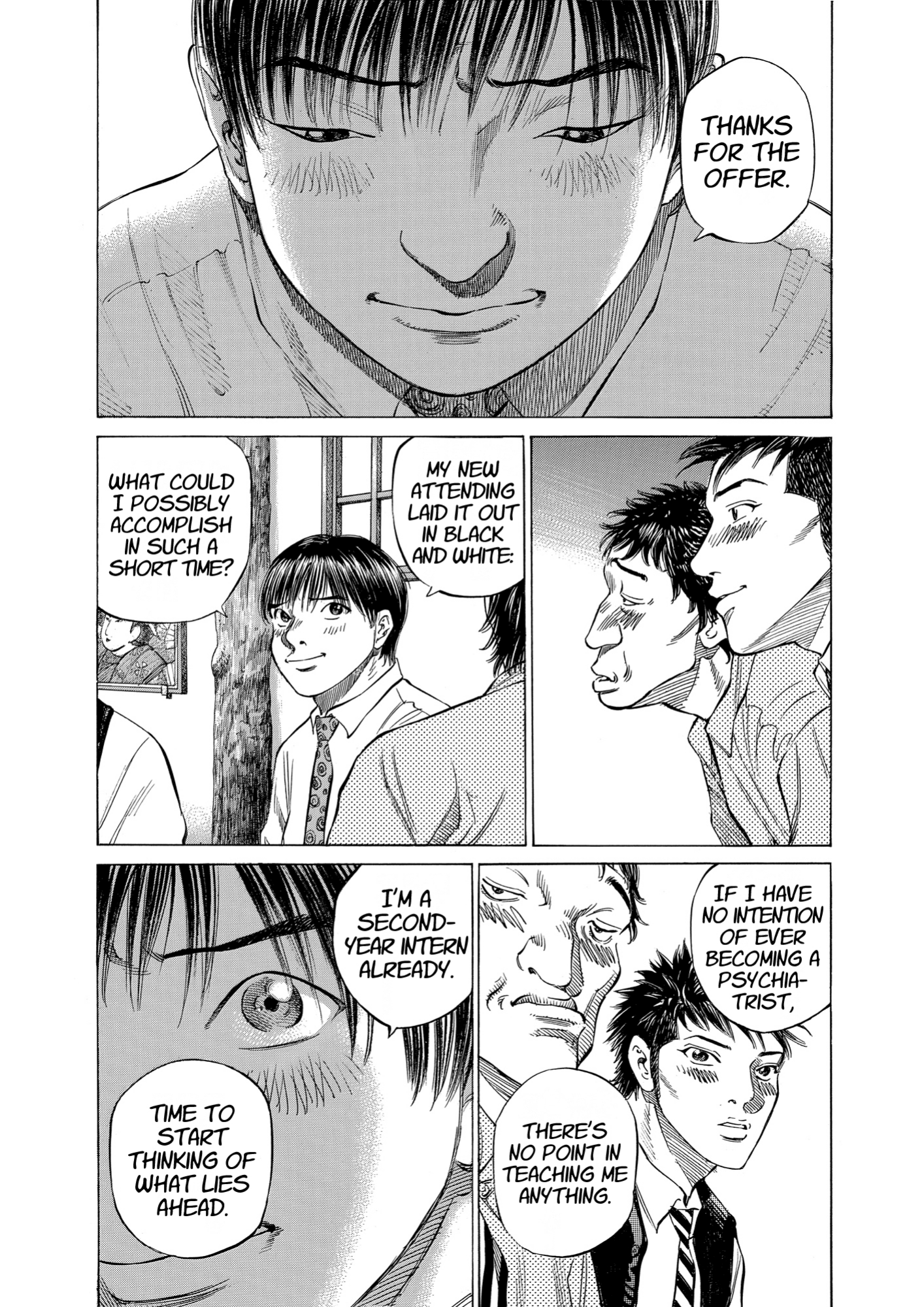 Give My Regards to Black Jack, page 37. Give My Regards to Black Jack. SHUHO SATO. https://densho810.com/free/