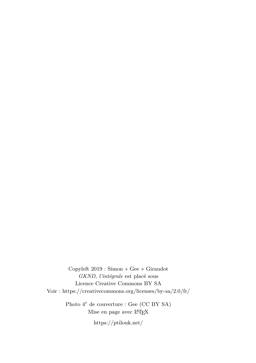 GKND l’intégrale, page 2. GKND l’intégrale by Gee, CC BY-SA 2.0 France. https://editions.ptilouk.net/gknd/