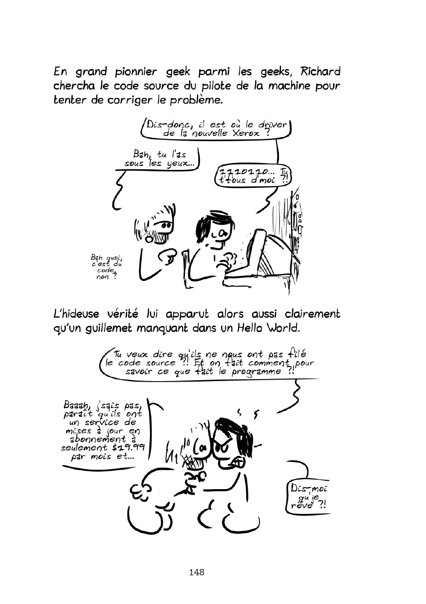 GKND l’intégrale, page 153. GKND l’intégrale by Gee, CC BY-SA 2.0 France. https://editions.ptilouk.net/gknd/