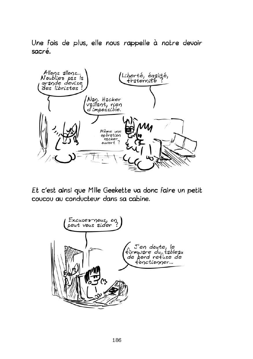 GKND l’intégrale, page 191. GKND l’intégrale by Gee, CC BY-SA 2.0 France. https://editions.ptilouk.net/gknd/