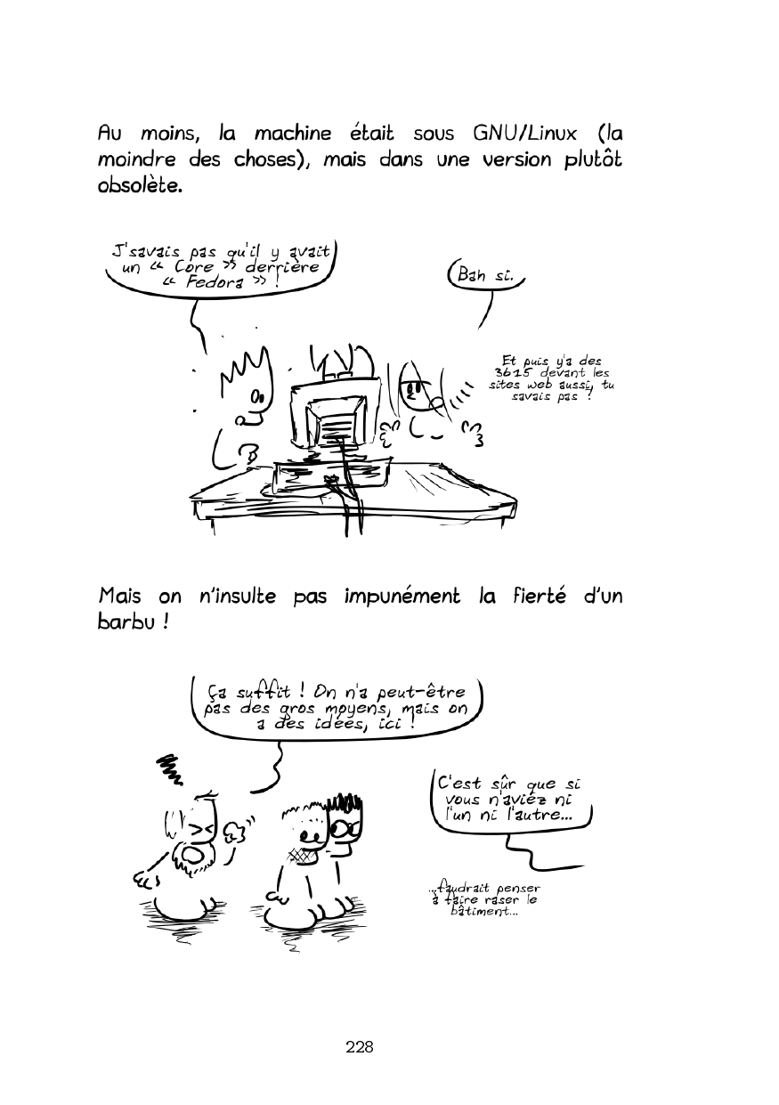 GKND l’intégrale, page 232. GKND l’intégrale by Gee, CC BY-SA 2.0 France. https://editions.ptilouk.net/gknd/
