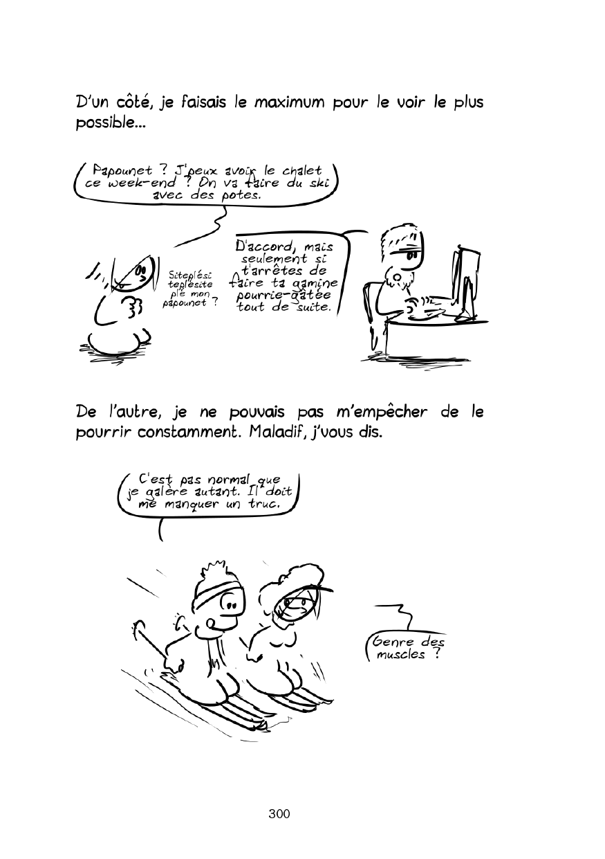 GKND l’intégrale, page 303. GKND l’intégrale by Gee, CC BY-SA 2.0 France. https://editions.ptilouk.net/gknd/