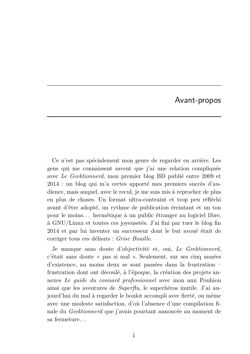 GKND l’intégrale, page 5. GKND l’intégrale by Gee, CC BY-SA 2.0 France. https://editions.ptilouk.net/gknd/