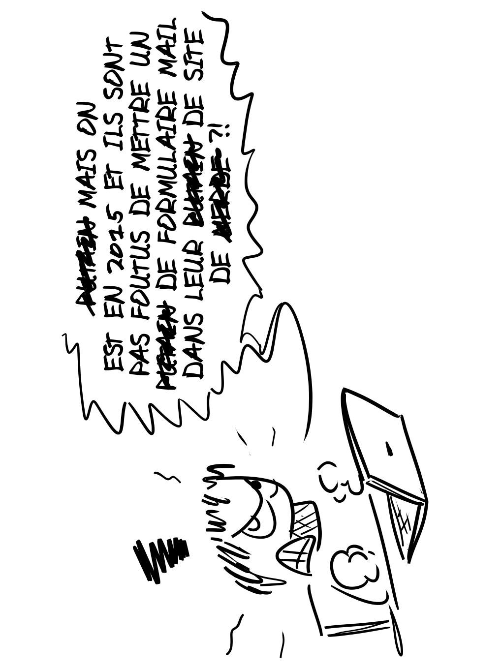 Grise Bouille, Tome I, page 101. Grise Bouille, Tome I by Gee (Simon Giraudot), CC BY-SA 2.0 France. https://editions.ptilouk.net/gb01/