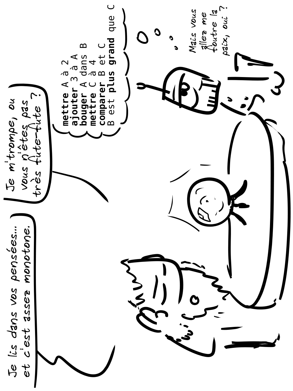 Grise Bouille, Tome I, page 137. Grise Bouille, Tome I by Gee (Simon Giraudot), CC BY-SA 2.0 France. https://editions.ptilouk.net/gb01/