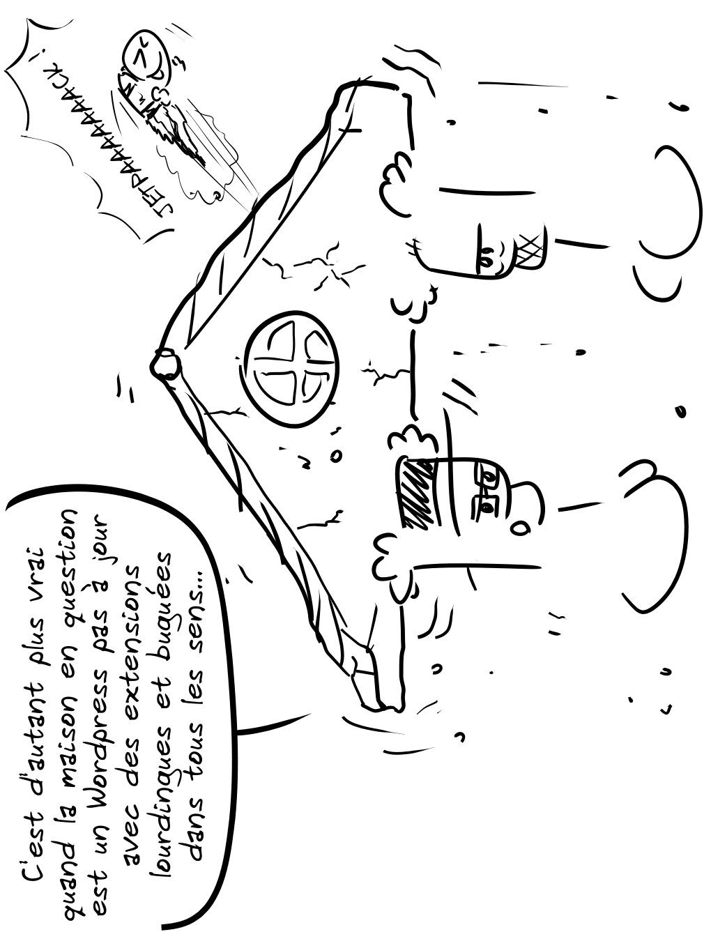 Grise Bouille, Tome I, page 323. Grise Bouille, Tome I by Gee (Simon Giraudot), CC BY-SA 2.0 France. https://editions.ptilouk.net/gb01/