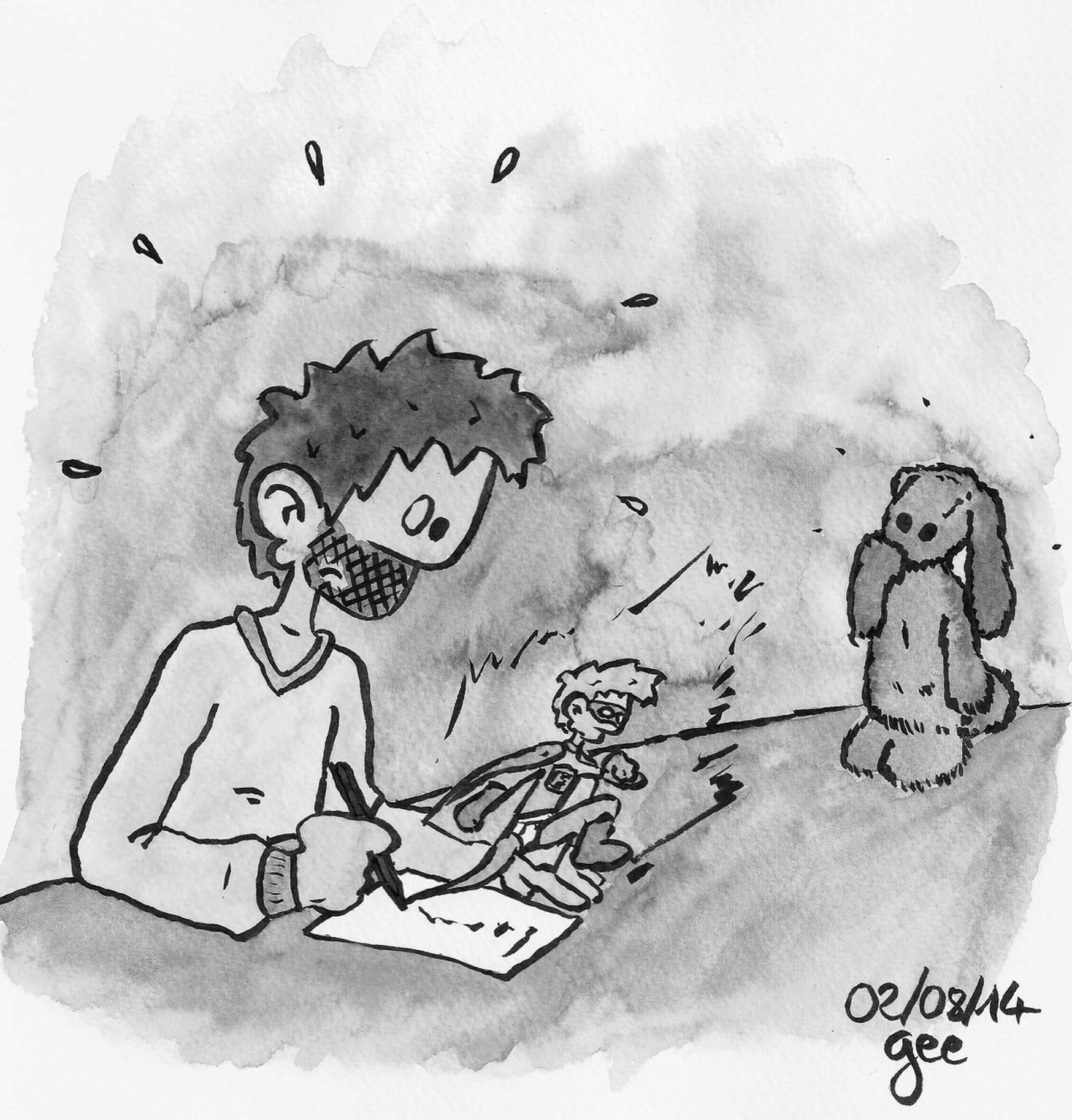 Grise Bouille, Tome I, page 400. Grise Bouille, Tome I by Gee (Simon Giraudot), CC BY-SA 2.0 France. https://editions.ptilouk.net/gb01/