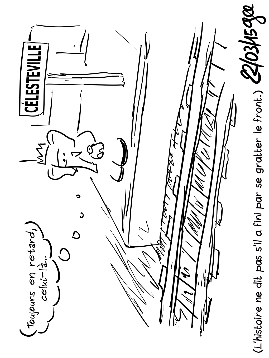 Grise Bouille, Tome I, page 41. Grise Bouille, Tome I by Gee (Simon Giraudot), CC BY-SA 2.0 France. https://editions.ptilouk.net/gb01/