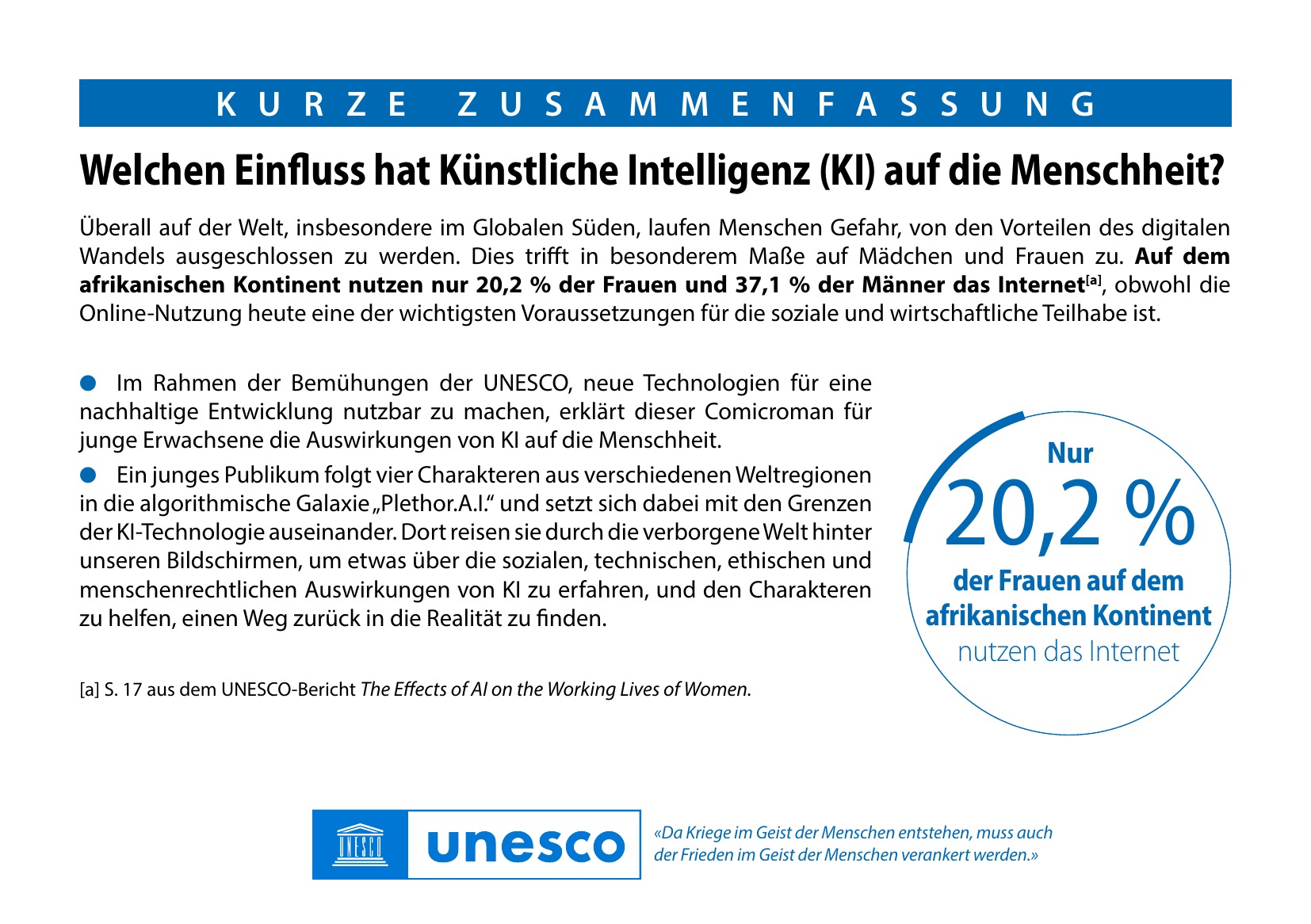 Innerhalb der KI: Ein algorithmisches Abenteuer (UNESCO / Deutsche UNESCO-Kommission / IRCAI 2023), Seite 3. CC BY-SA 3.0 IGO.