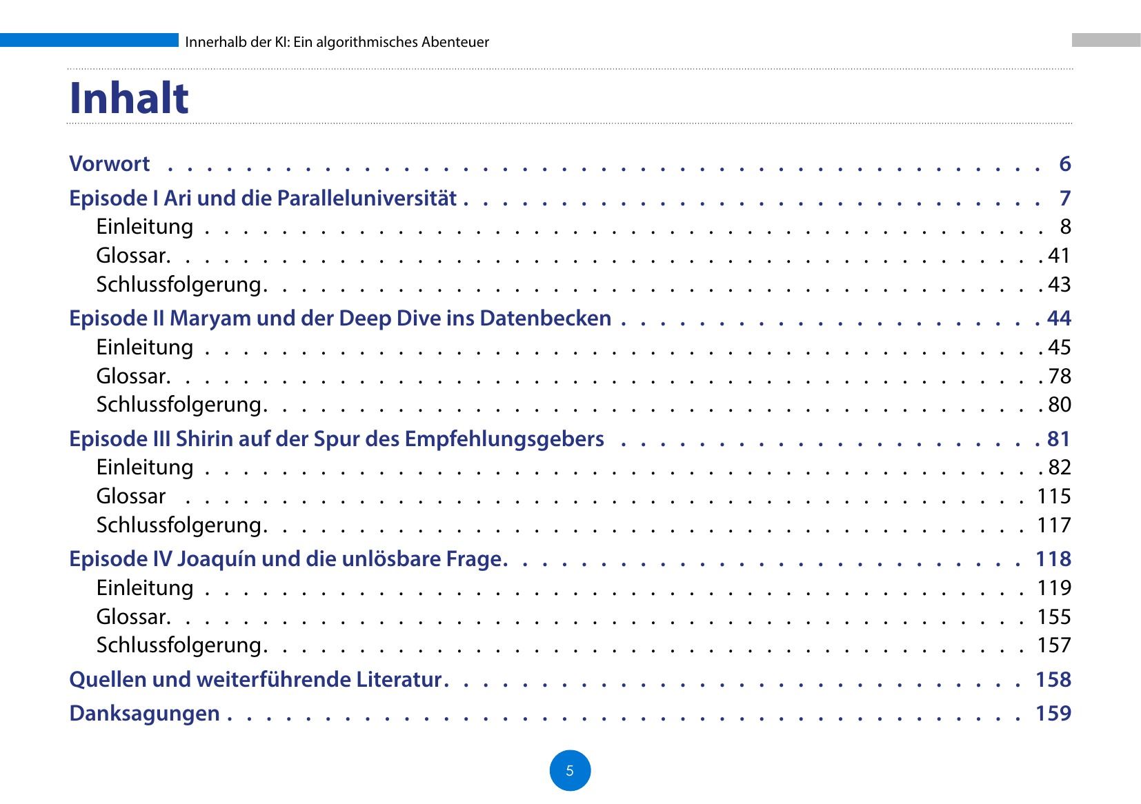 Innerhalb der KI: Ein algorithmisches Abenteuer (UNESCO / Deutsche UNESCO-Kommission / IRCAI 2023), Seite 5. CC BY-SA 3.0 IGO.