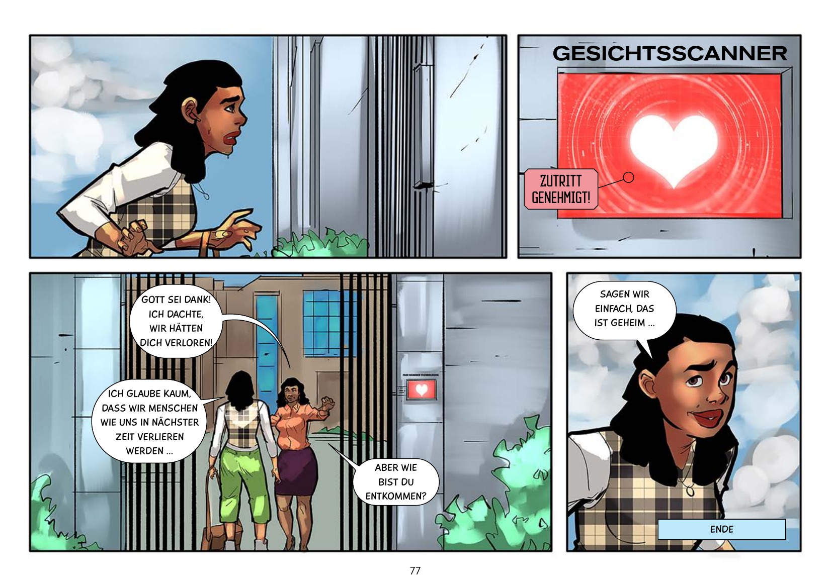 Innerhalb der KI: Ein algorithmisches Abenteuer (UNESCO / Deutsche UNESCO-Kommission / IRCAI 2023), Seite 77. CC BY-SA 3.0 IGO.