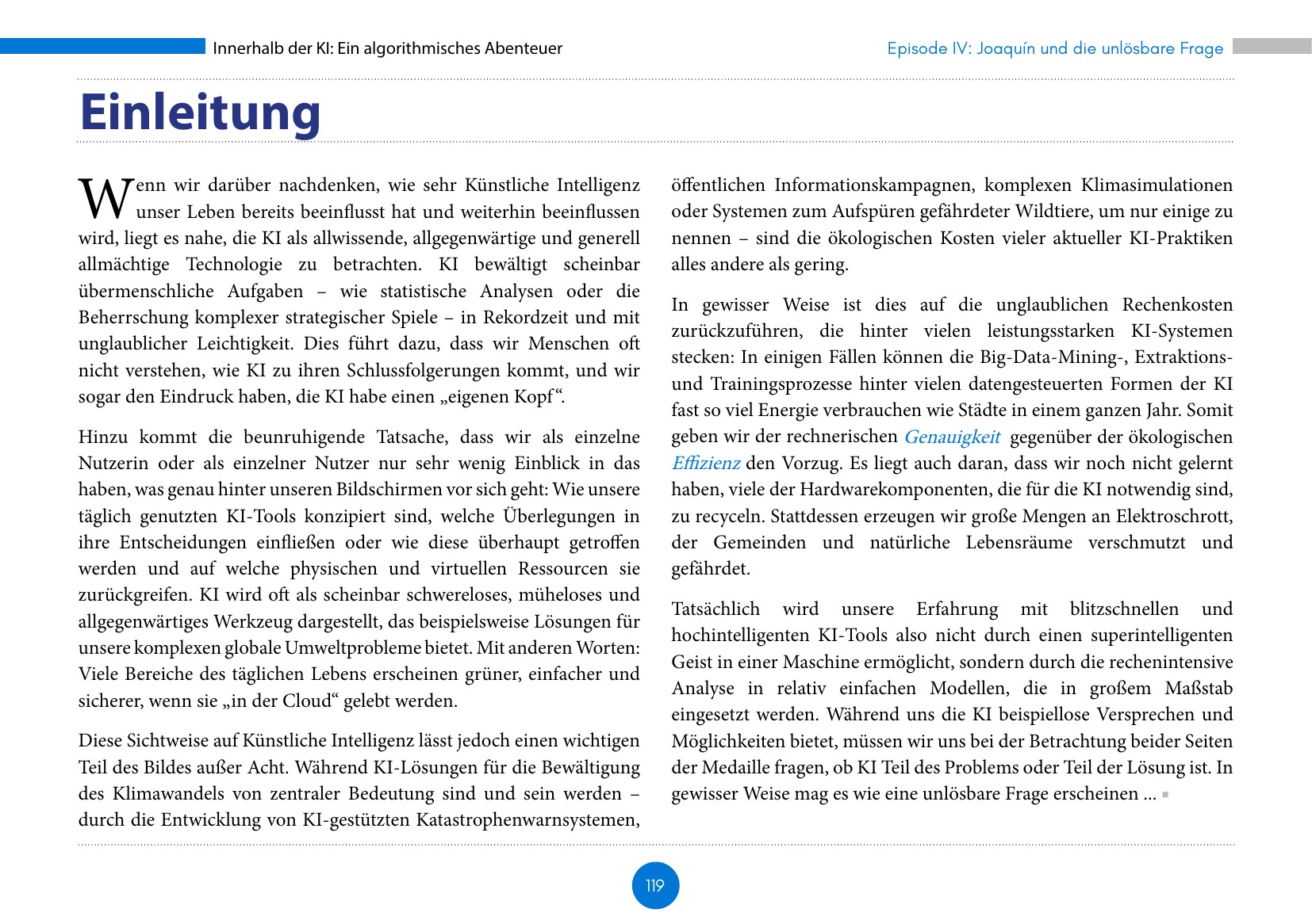 Innerhalb der KI: Ein algorithmisches Abenteuer (UNESCO / Deutsche UNESCO-Kommission / IRCAI 2023), Seite 119. CC BY-SA 3.0 IGO.