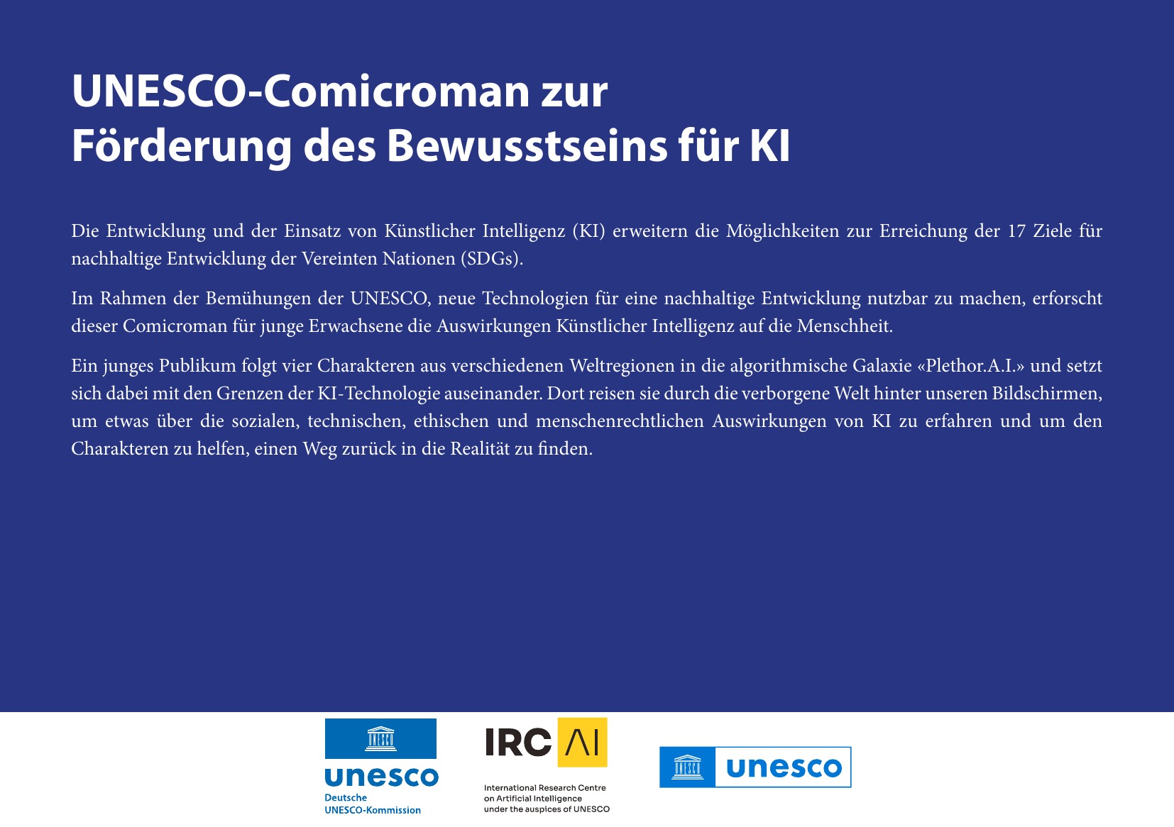 Innerhalb der KI: Ein algorithmisches Abenteuer (UNESCO / Deutsche UNESCO-Kommission / IRCAI 2023), Seite 159. CC BY-SA 3.0 IGO.